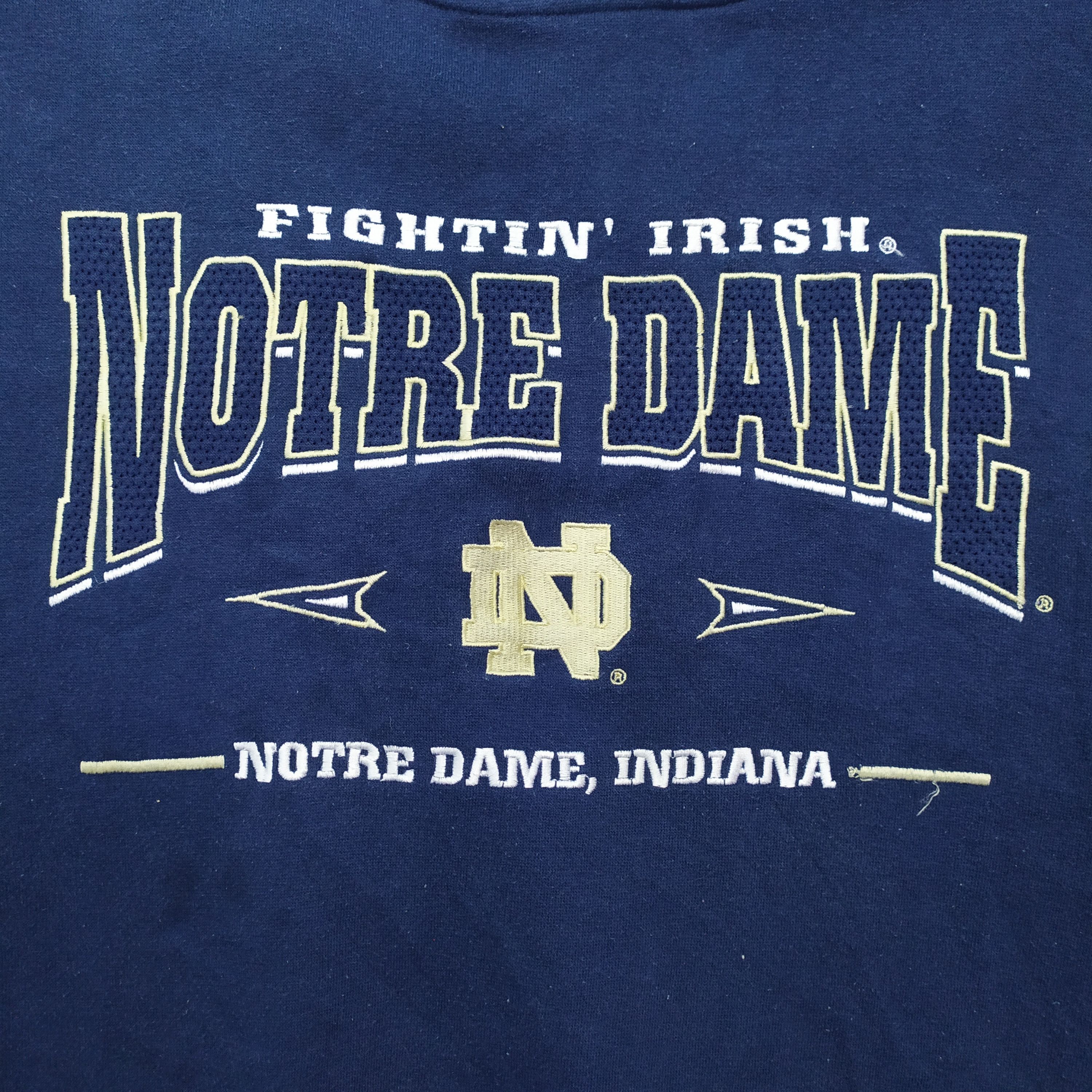 Nutmeg × Vintage VINTAGE NUTMEG MILLS NOTRE DAME SWEATSHIRT Size US XXL / EU 58 / 5 - 4 Thumbnail