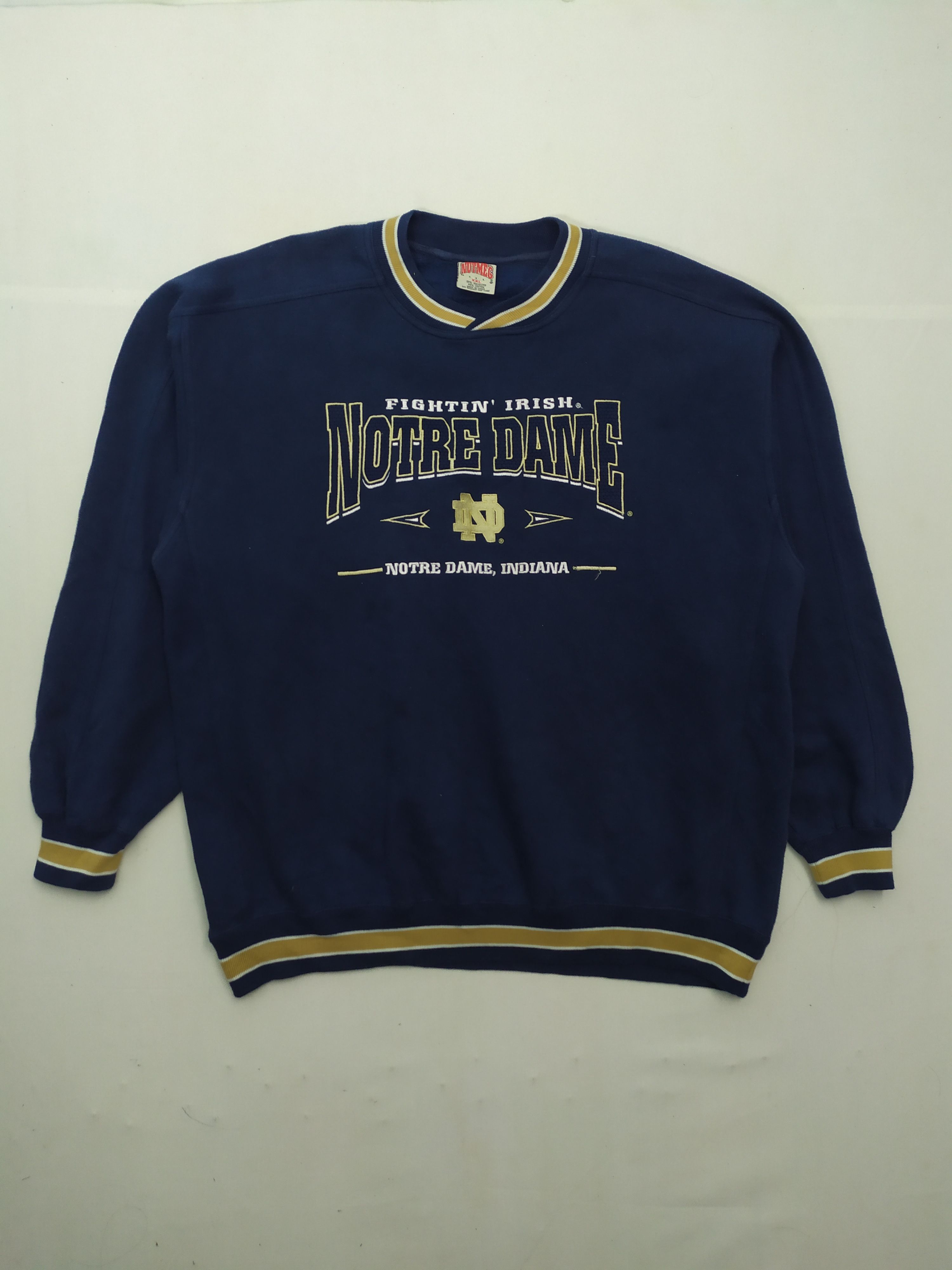 Nutmeg × Vintage VINTAGE NUTMEG MILLS NOTRE DAME SWEATSHIRT Size US XXL / EU 58 / 5 - 6 Thumbnail