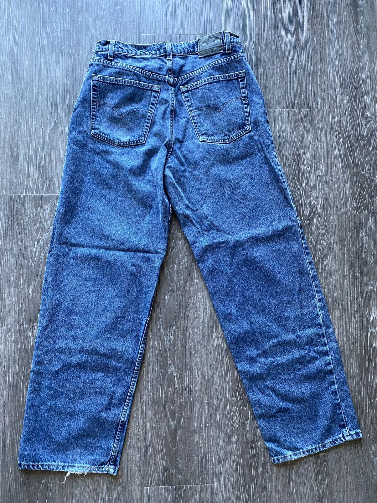 Levi's Vintage 1998 Levi’s SilverTab Blue Denim Jeans Size US 32 / EU 48 - 2 Thumbnail