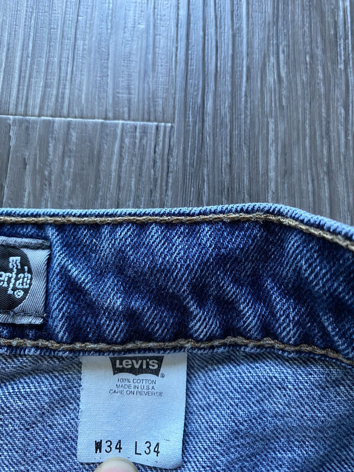Levi's Vintage 1998 Levi’s SilverTab Blue Denim Jeans Size US 32 / EU 48 - 4 Thumbnail