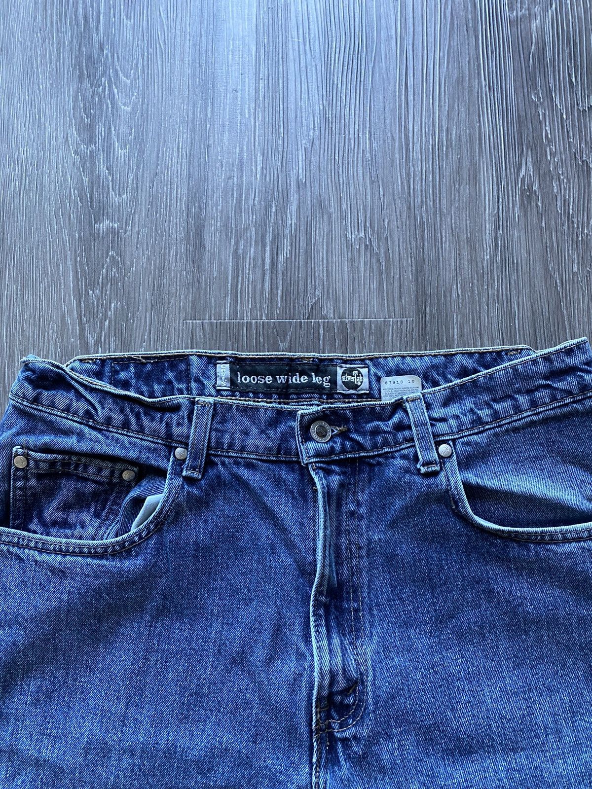 Levi's Vintage 1998 Levi’s SilverTab Blue Denim Jeans Size US 32 / EU 48 - 3 Thumbnail