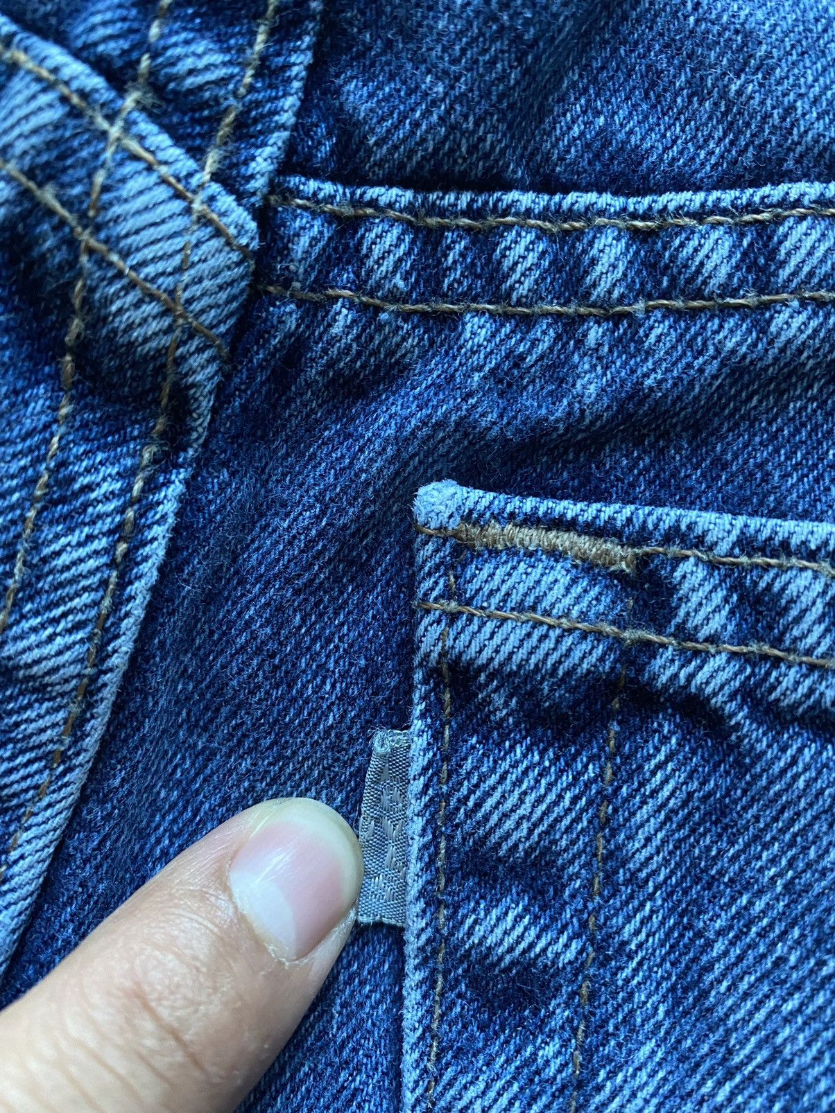 Levi's Vintage 1998 Levi’s SilverTab Blue Denim Jeans Size US 32 / EU 48 - 7 Thumbnail