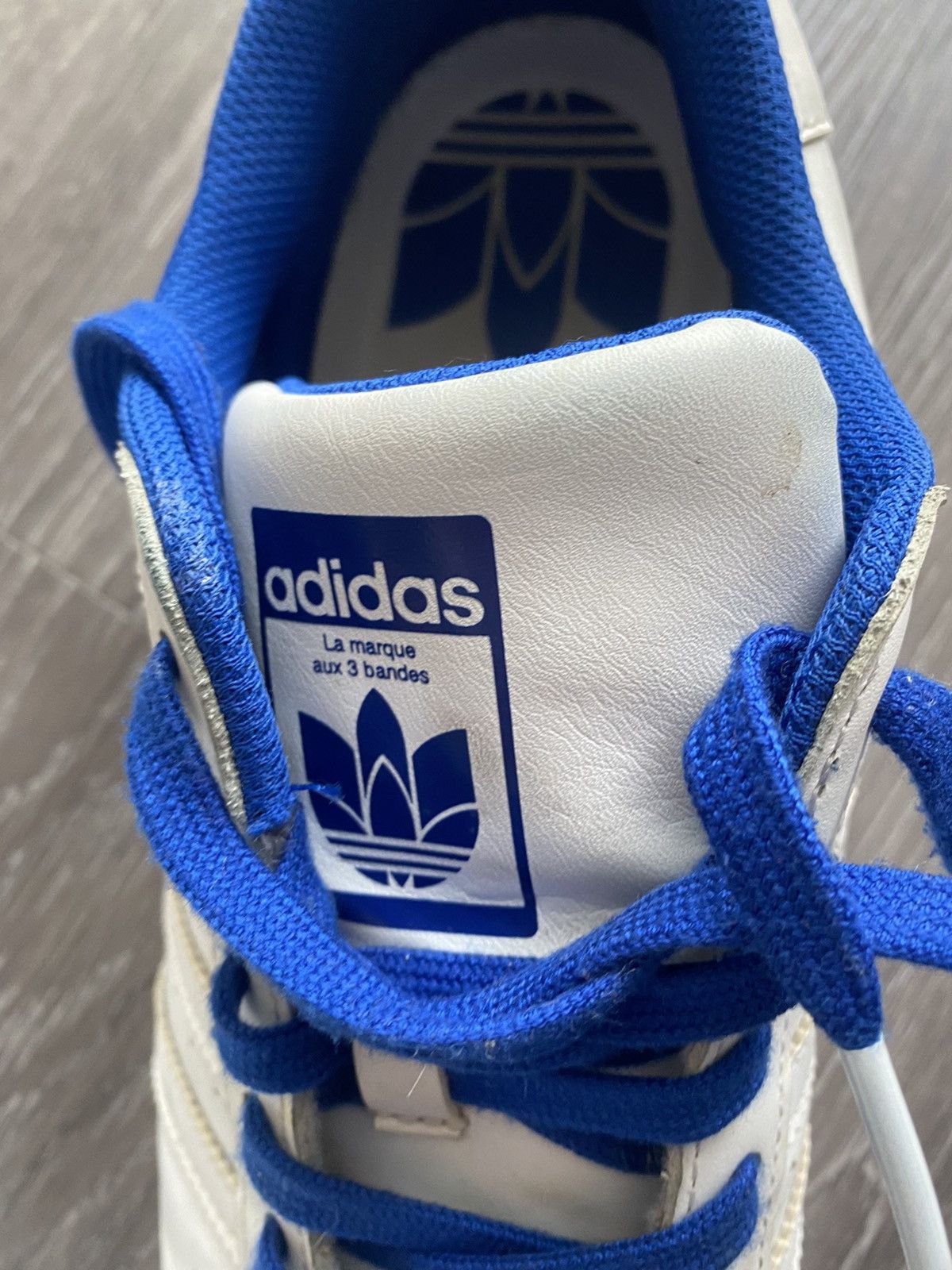 Adidas Adidas Superstar Trefoil Print Royal Blue Shoes 10 Y2K Size US 10 / EU 43 - 12 Thumbnail