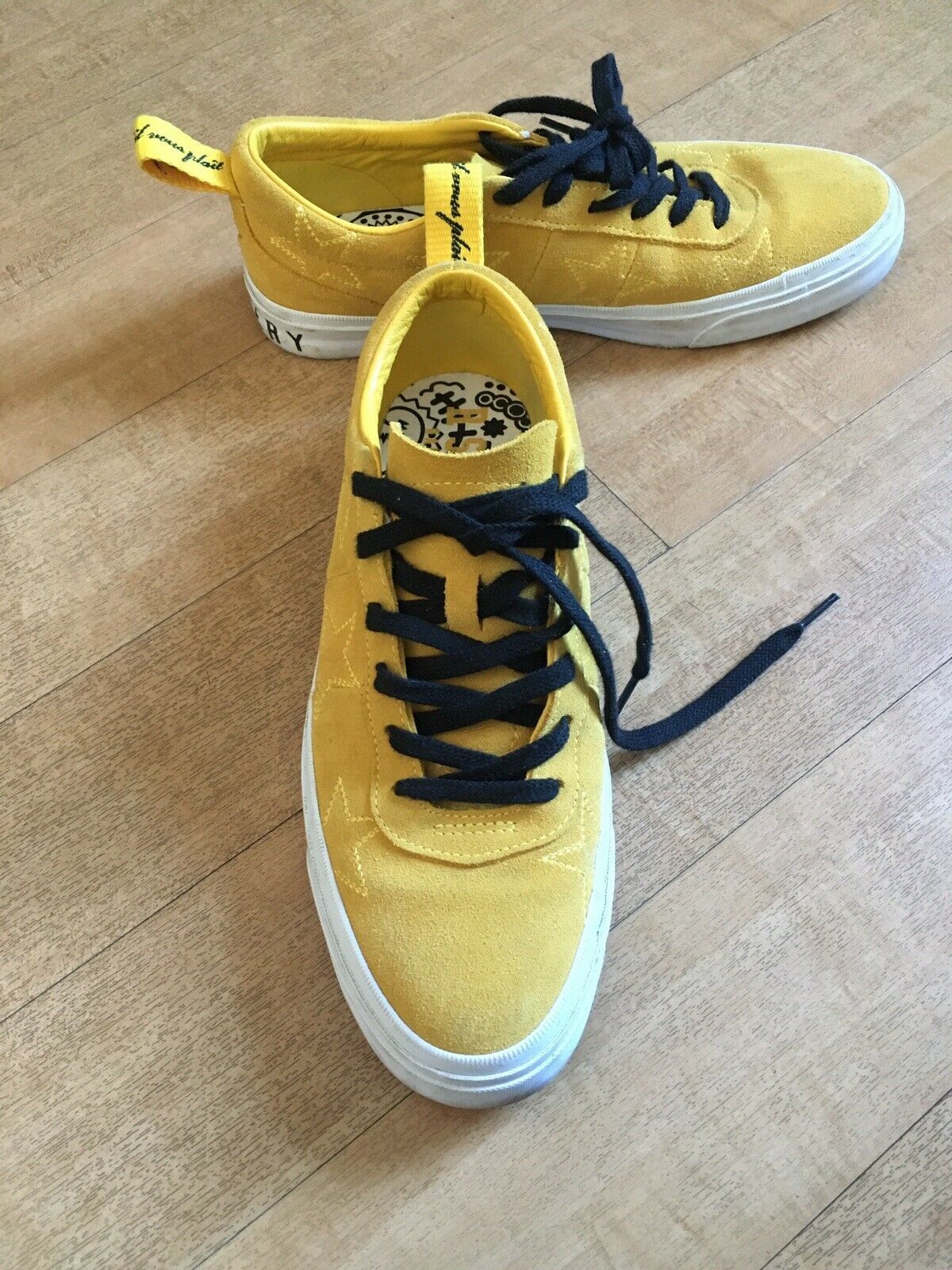 Converse RSVP Gallery x One Star Low Top Yellow Size US 8.5 / EU 41-42 - 3 Thumbnail