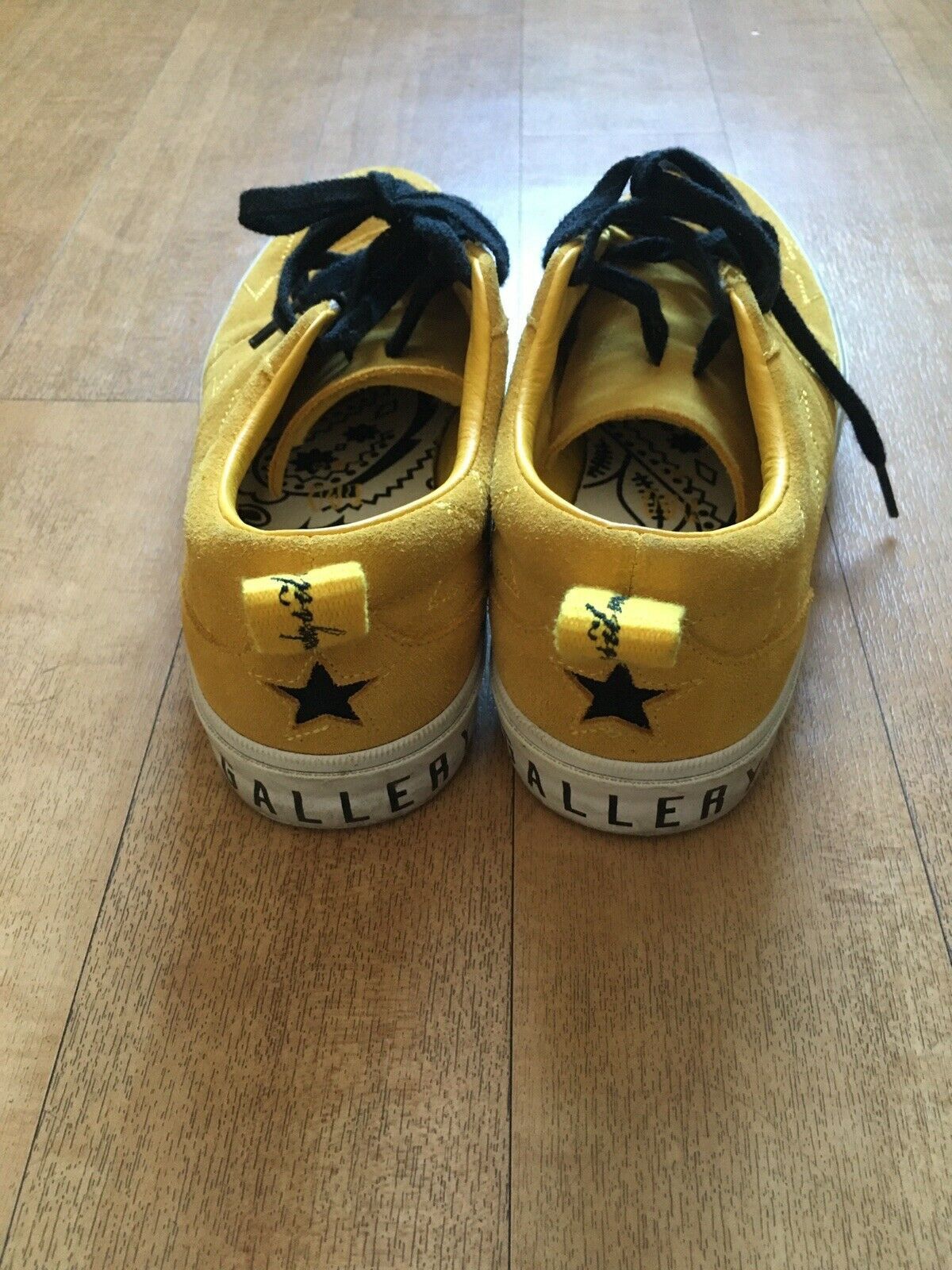 Converse RSVP Gallery x One Star Low Top Yellow Size US 8.5 / EU 41-42 - 4 Thumbnail