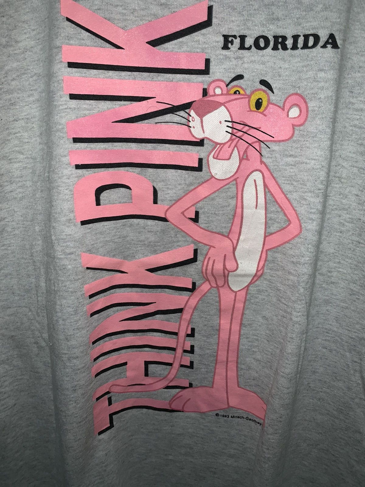 Vintage vintage PINK PANTHER T-shirt 90’s Size US M / EU 48-50 / 2 - 6 Thumbnail