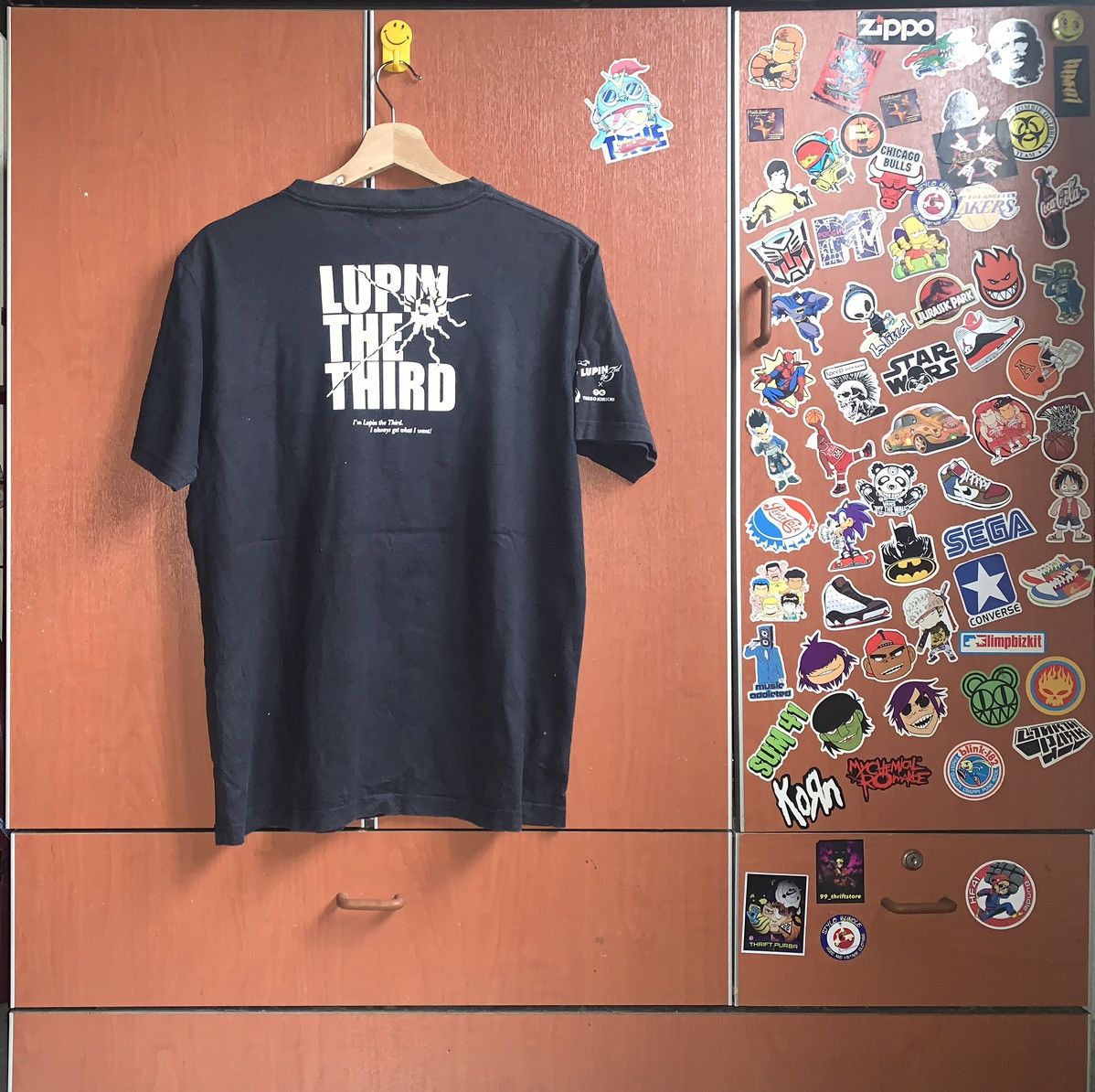 Vintage Vintage Takeo kikuchi X Lupin The Third t-shirt Size US M / EU 48-50 / 2 - 2 Thumbnail