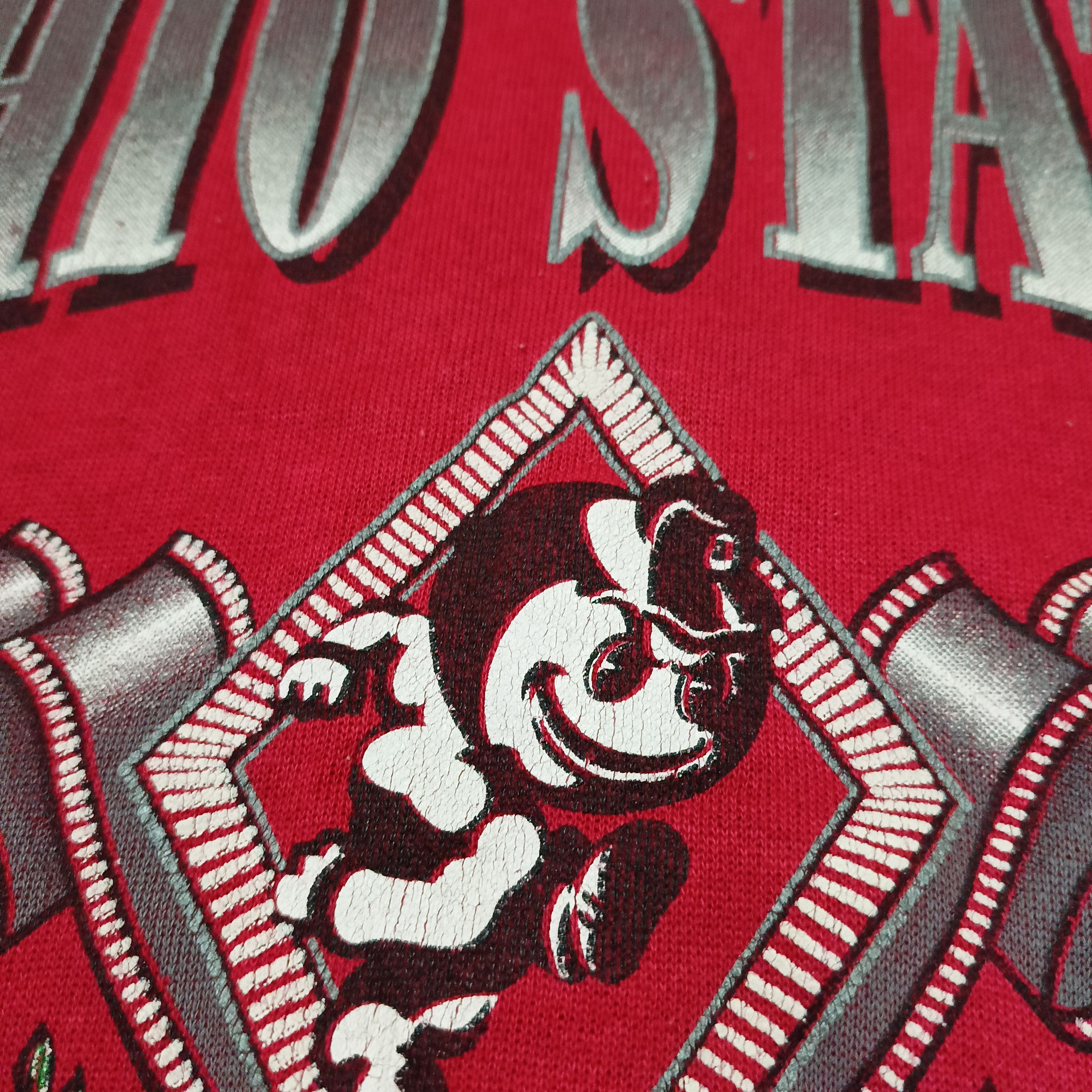 Vintage Vintage Ohio State Crewneck ©1991 material 5050 Size US L / EU 52-54 / 3 - 3 Thumbnail