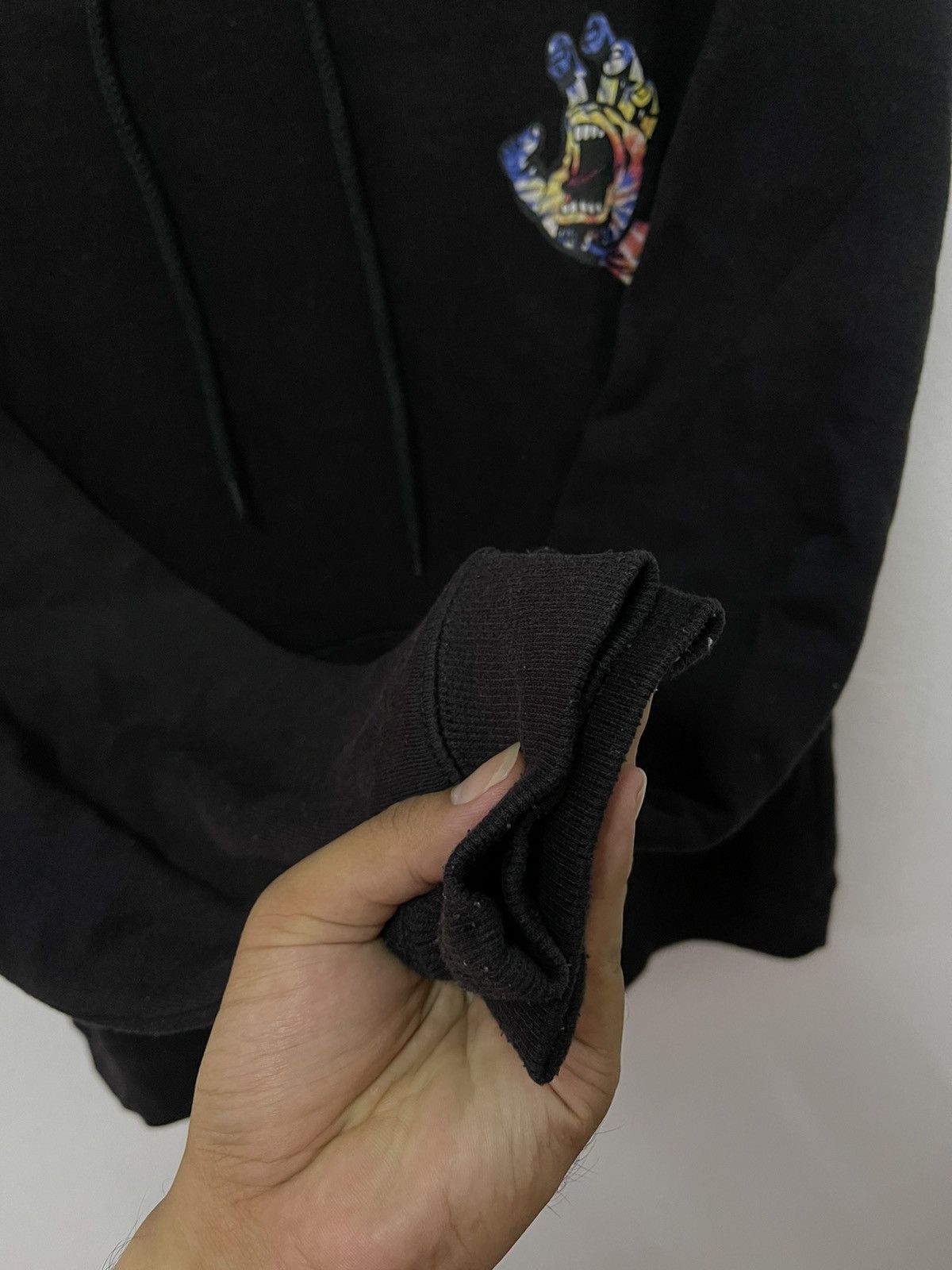Japanese Brand × Santa Cruz Skateboards × Vintage Y2K Santa Cruz Screaming Hand Logo Hoodie Size US M / EU 48-50 / 2 - 6 Thumbnail