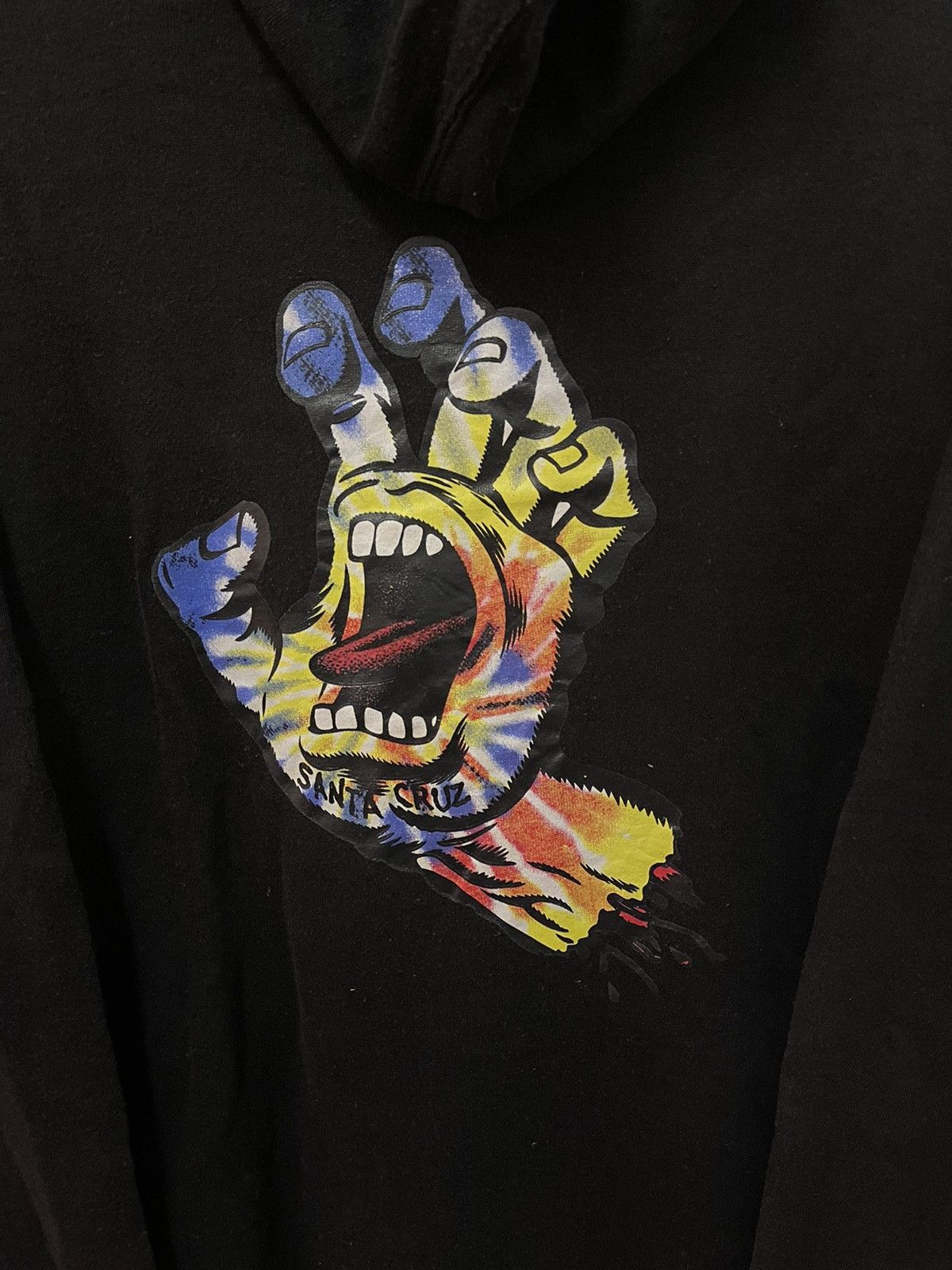 Japanese Brand × Santa Cruz Skateboards × Vintage Y2K Santa Cruz Screaming Hand Logo Hoodie Size US M / EU 48-50 / 2 - 2 Thumbnail