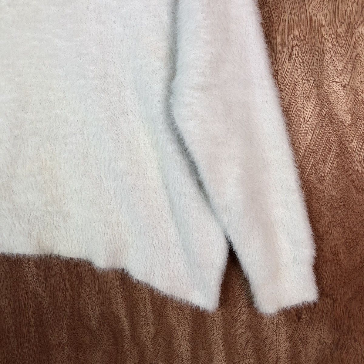 Japanese Brand Natural Beauty Basic Shag Shaggy Fur Mohair Knitwear #6682 Size US M / EU 48-50 / 2 - 5 Thumbnail