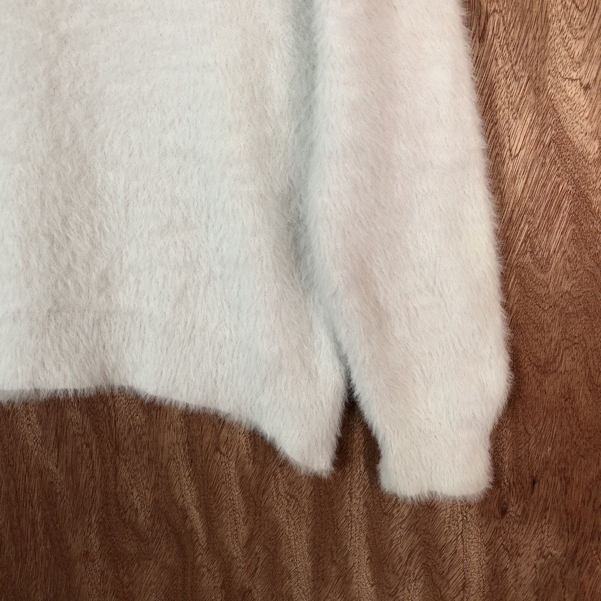 Japanese Brand Natural Beauty Basic Shag Shaggy Fur Mohair Knitwear #6682 Size US M / EU 48-50 / 2 - 11 Thumbnail
