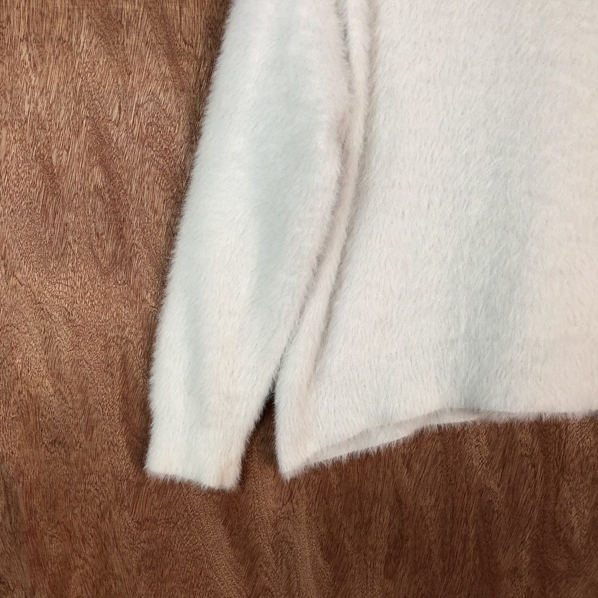 Japanese Brand Natural Beauty Basic Shag Shaggy Fur Mohair Knitwear #6682 Size US M / EU 48-50 / 2 - 10 Thumbnail