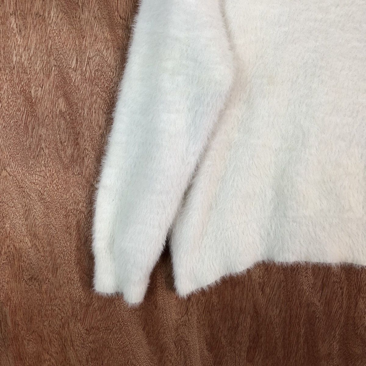Japanese Brand Natural Beauty Basic Shag Shaggy Fur Mohair Knitwear #6682 Size US M / EU 48-50 / 2 - 4 Thumbnail