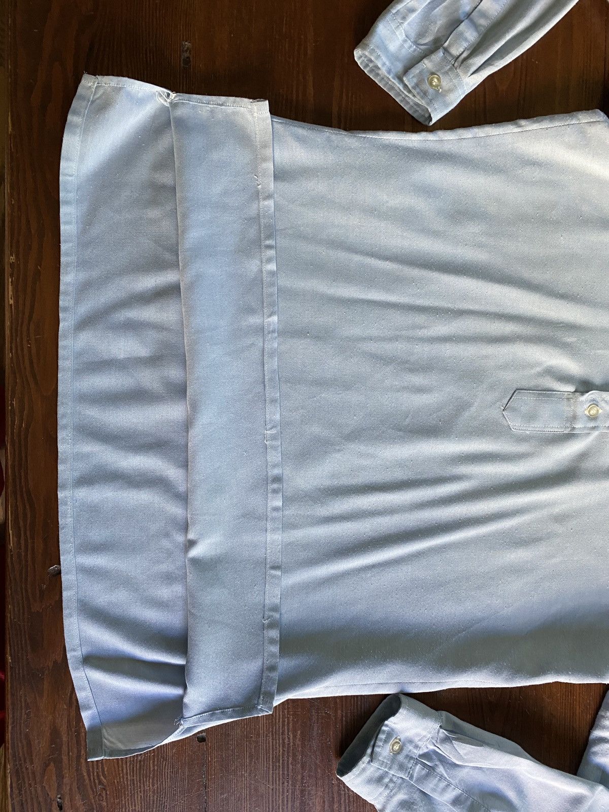The Men's Store Vintage 70s Woodward Half Button Standing Collar Long Sleeve Size US M / EU 48-50 / 2 - 3 Thumbnail
