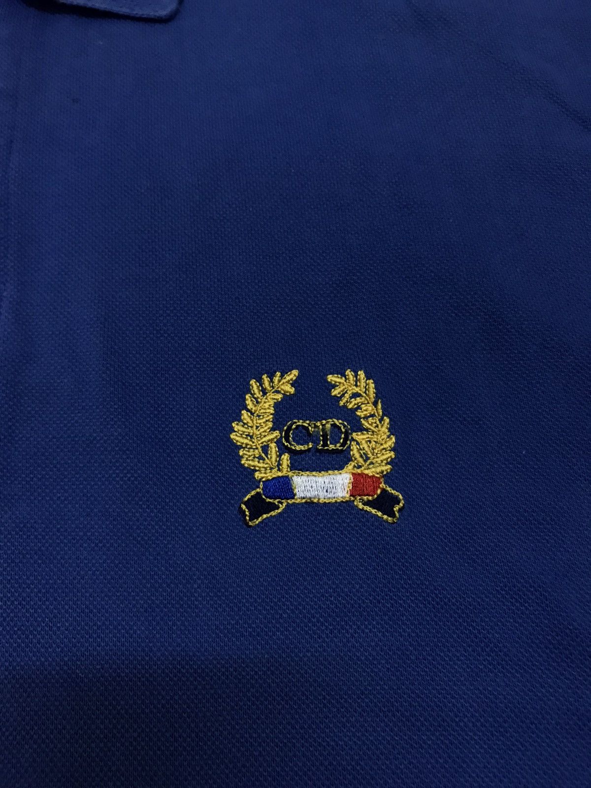 Christian Dior Monsieur × Vintage Vintage Christian Dior Monsieur Polo Shirt Embroidered Logo Size US M / EU 48-50 / 2 - 2 Thumbnail