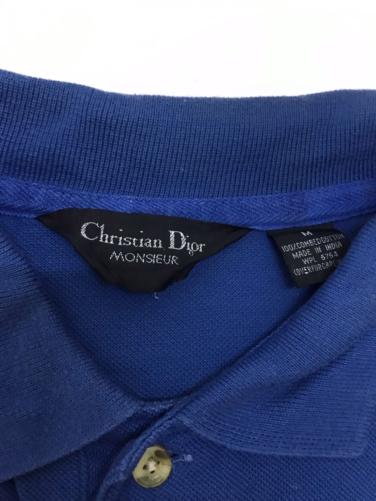 Christian Dior Monsieur × Vintage Vintage Christian Dior Monsieur Polo Shirt Embroidered Logo Size US M / EU 48-50 / 2 - 3 Thumbnail