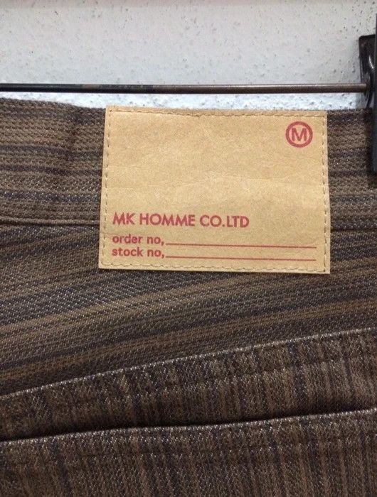 Michel Klein Michel Klein Homme Striped Design Trousers Casual Pant Size US 31 - 7 Thumbnail