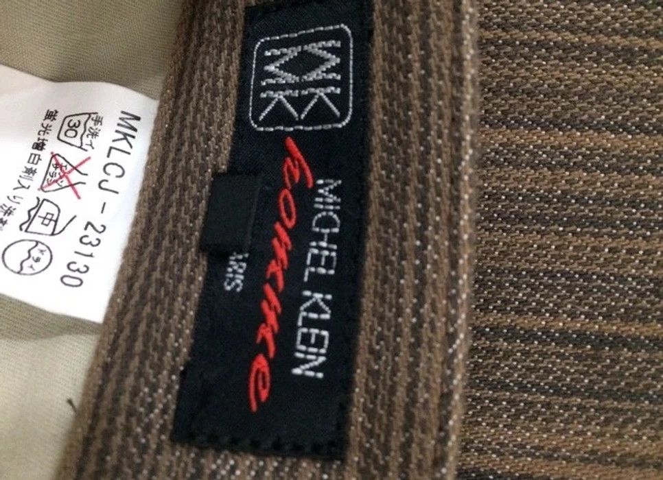 Michel Klein Michel Klein Homme Striped Design Trousers Casual Pant Size US 31 - 8 Thumbnail