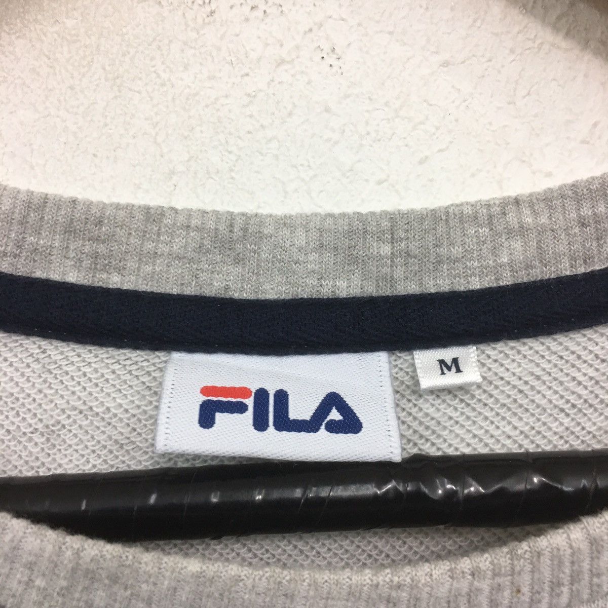 Fila × Vintage FILA Sweatshirt Crewneck Big Logo Spellout Fila Italy Size US S / EU 44-46 / 1 - 6 Thumbnail