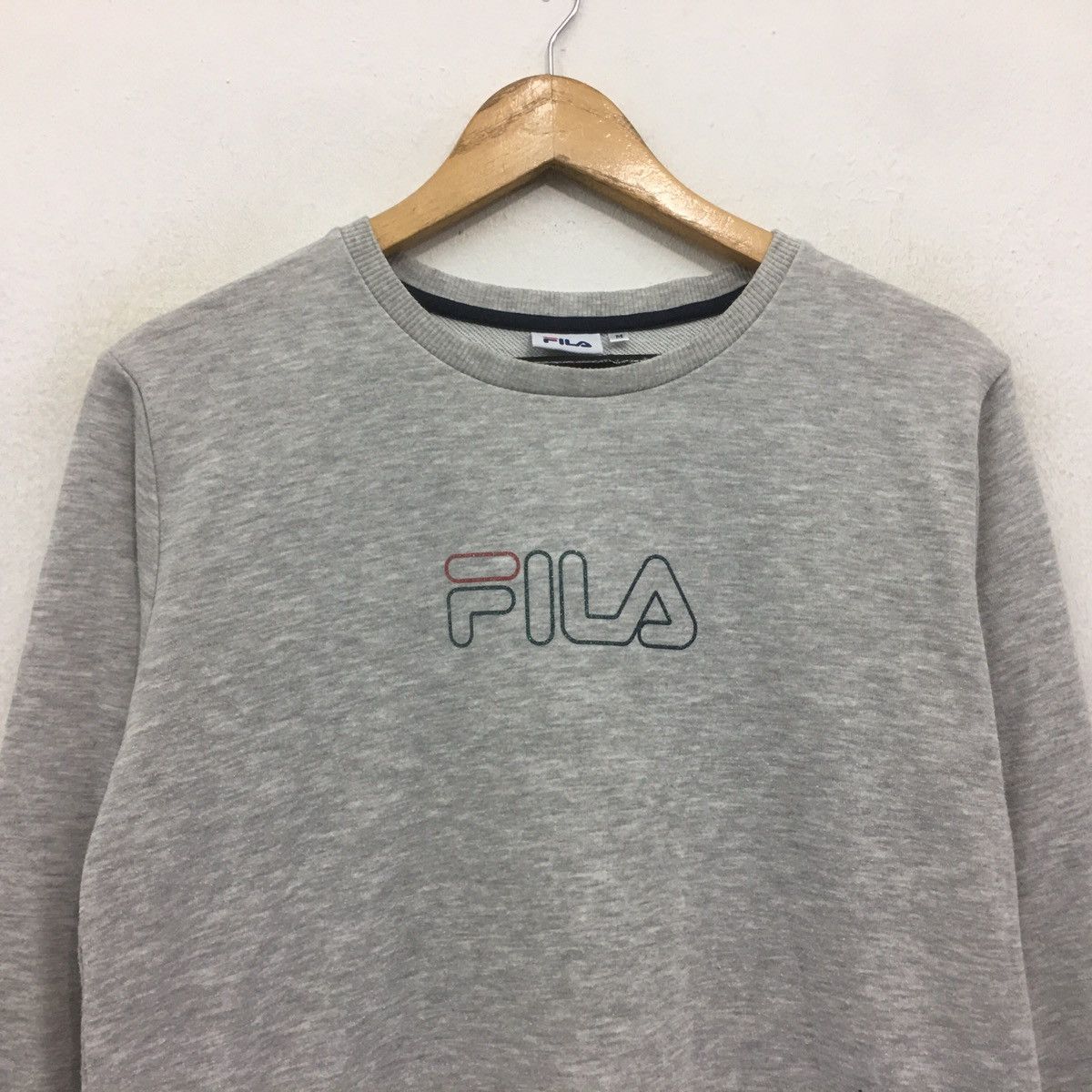 Fila × Vintage FILA Sweatshirt Crewneck Big Logo Spellout Fila Italy Size US S / EU 44-46 / 1 - 3 Thumbnail