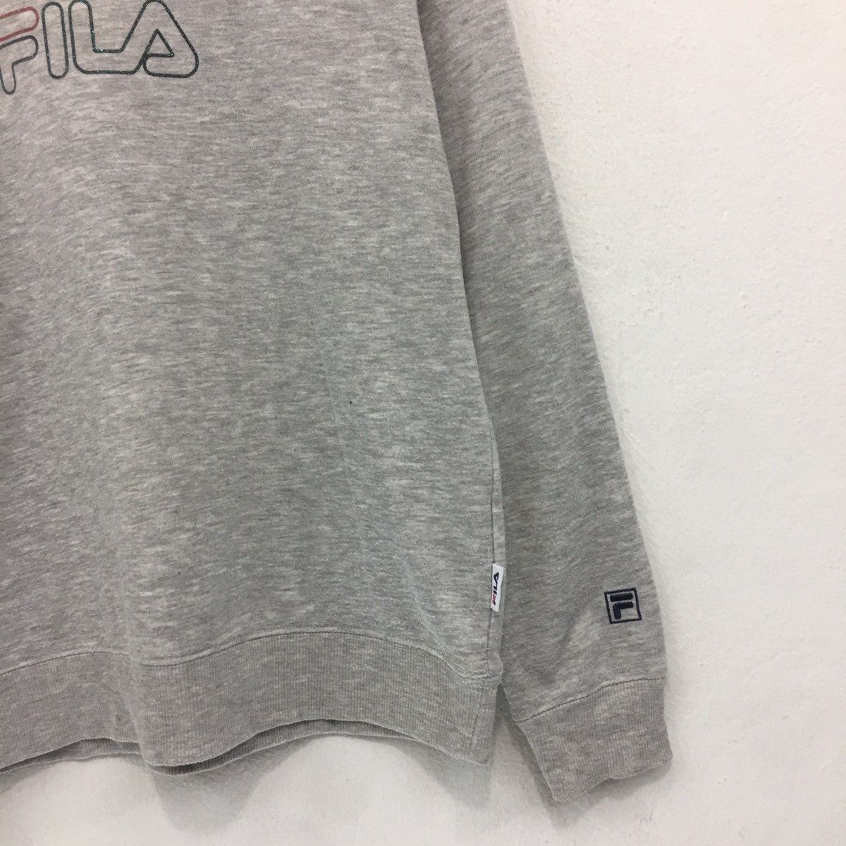 Fila × Vintage FILA Sweatshirt Crewneck Big Logo Spellout Fila Italy Size US S / EU 44-46 / 1 - 4 Thumbnail