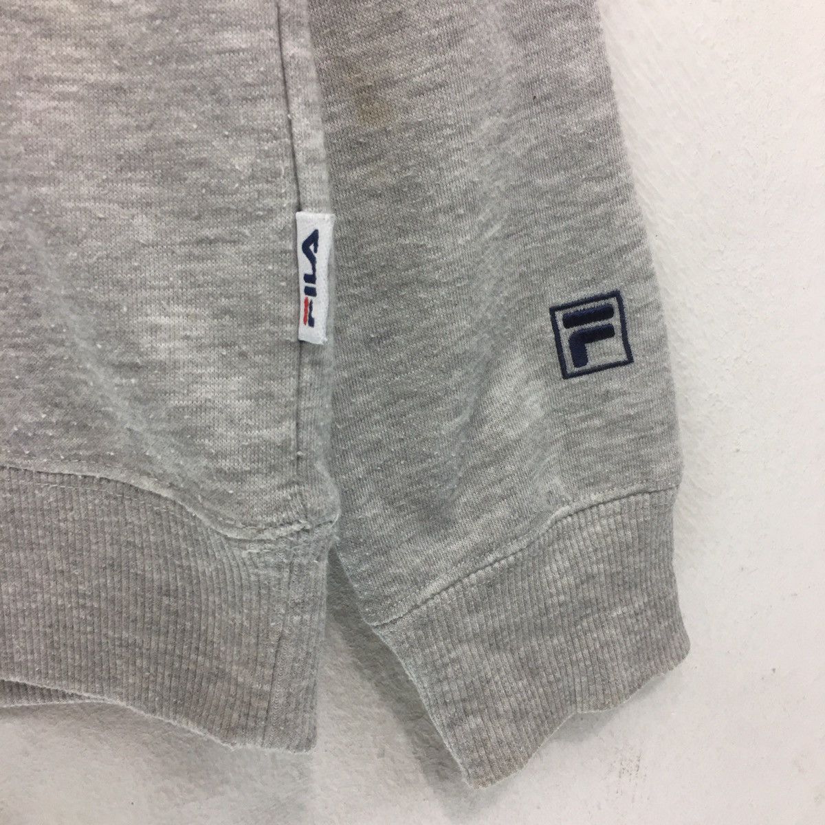 Fila × Vintage FILA Sweatshirt Crewneck Big Logo Spellout Fila Italy Size US S / EU 44-46 / 1 - 5 Thumbnail
