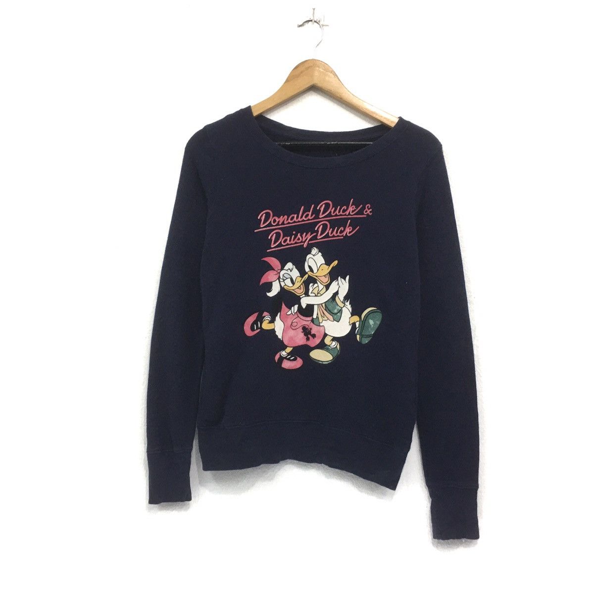 Donald Duck Sweatshirt Crewneck Donald Duck Daisy Duck