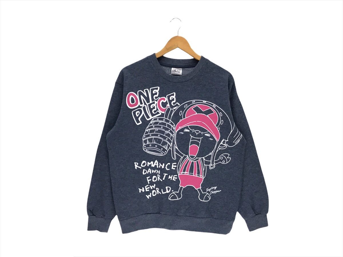 Anime × Japanese Brand × One Piece Vintage One Piece Tony Chopper Character Anime Sweater Size US M / EU 48-50 / 2 - 1 Thumbnail