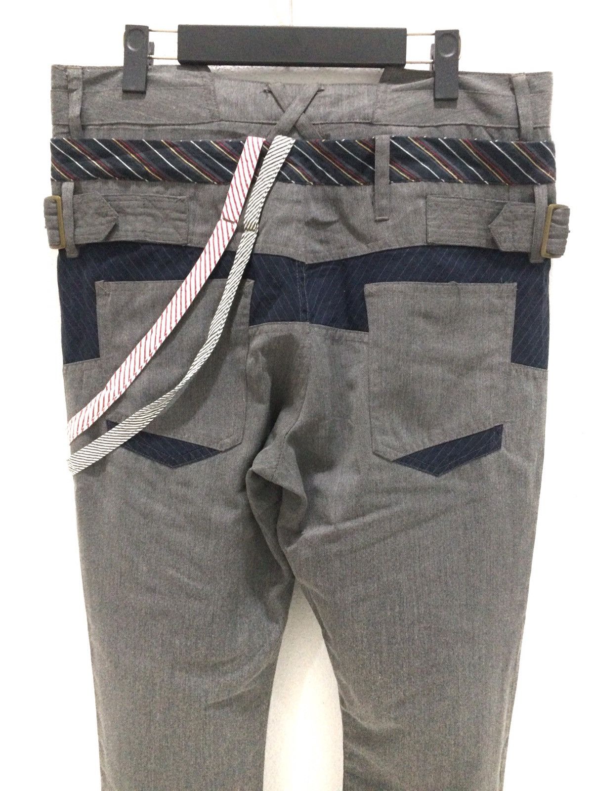 Japanese Brand Japanese Brand LEITO Double Waist Trousers Casual Pant Size US 34 / EU 50 - 5 Thumbnail