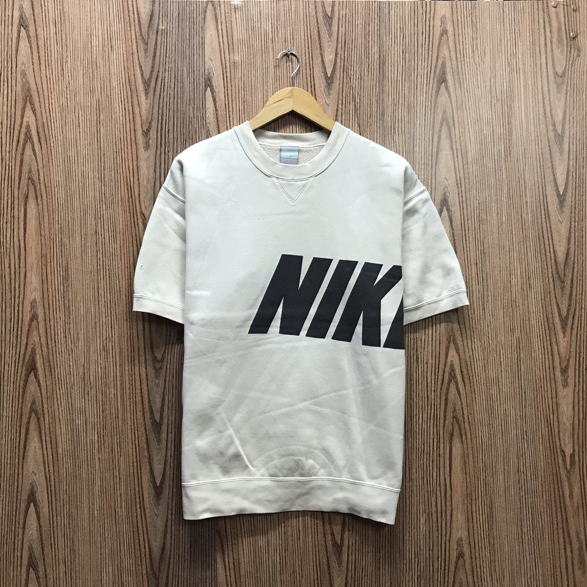 Nike × Vintage Vintage Nike Tee Shirt Big Logo Spellout Nike Crew Neck Size US M / EU 48-50 / 2 - 1 Thumbnail