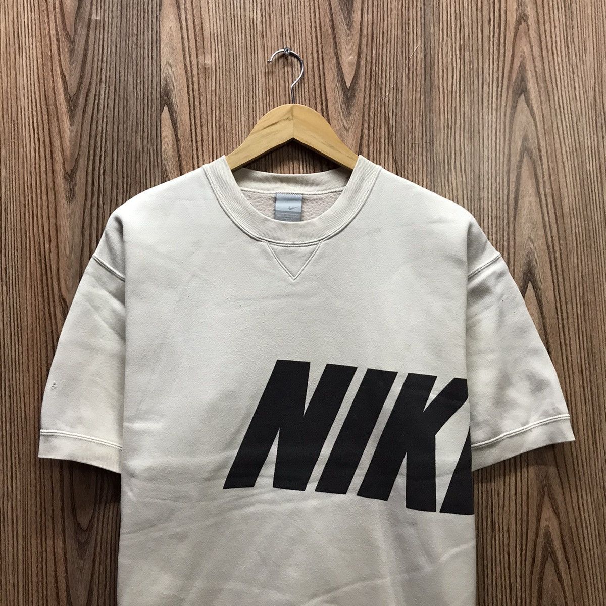 Nike × Vintage Vintage Nike Tee Shirt Big Logo Spellout Nike Crew Neck Size US M / EU 48-50 / 2 - 3 Thumbnail