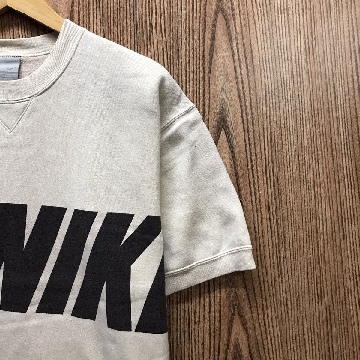 Nike × Vintage Vintage Nike Tee Shirt Big Logo Spellout Nike Crew Neck Size US M / EU 48-50 / 2 - 5 Thumbnail