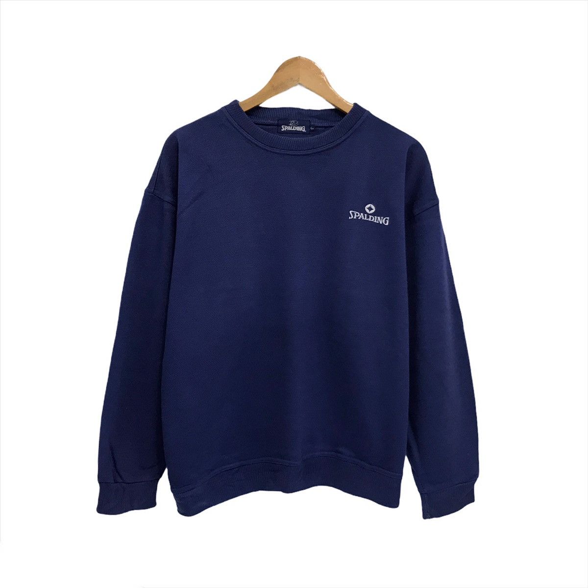 Japanese Brand × Spalding × Vintage Vintage Spalding Sweatshirt Embroidery Spellout Spalding Size US L / EU 52-54 / 3 - 1 Thumbnail