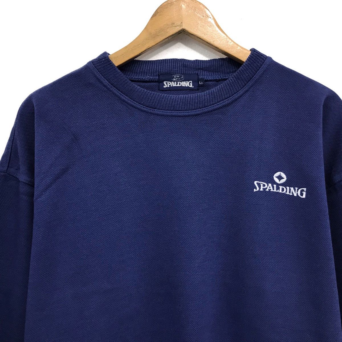Japanese Brand × Spalding × Vintage Vintage Spalding Sweatshirt Embroidery Spellout Spalding Size US L / EU 52-54 / 3 - 2 Thumbnail