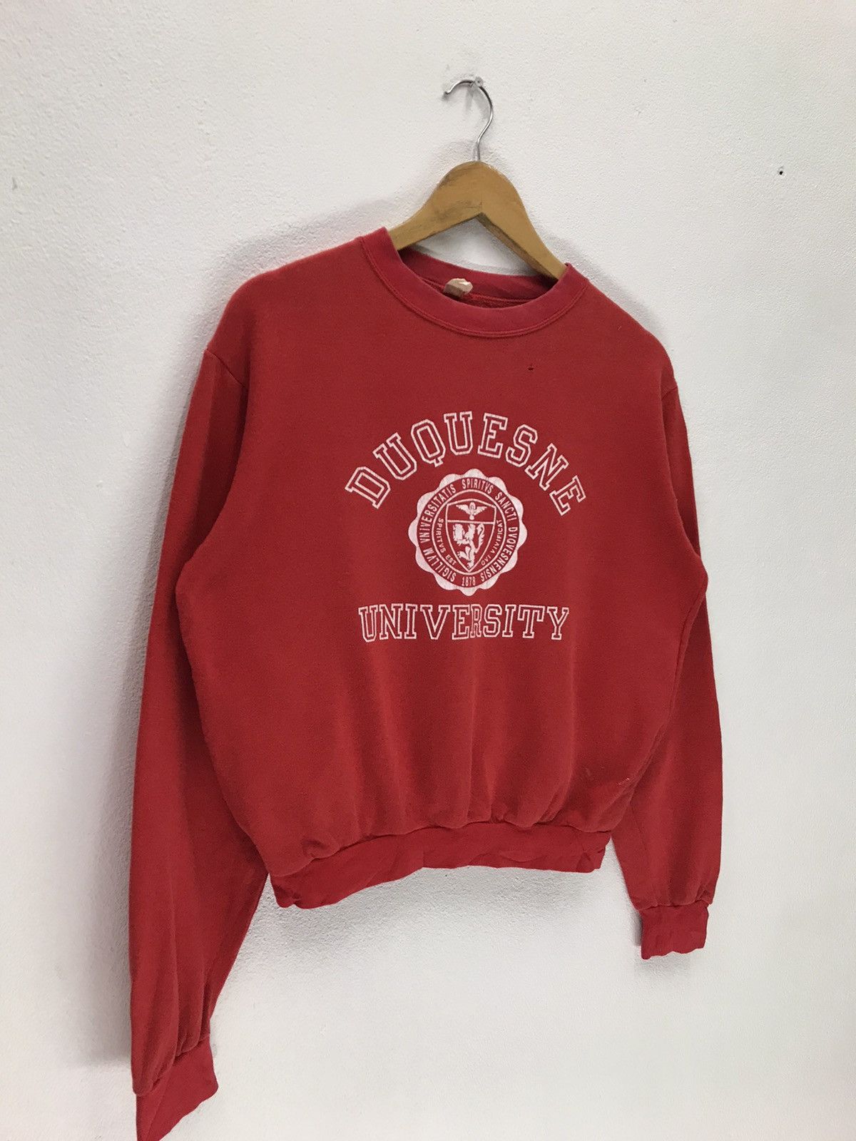 Vintage Vintage DUQUESNE University College Sweatshirt Size US S / EU 44-46 / 1 - 5 Thumbnail
