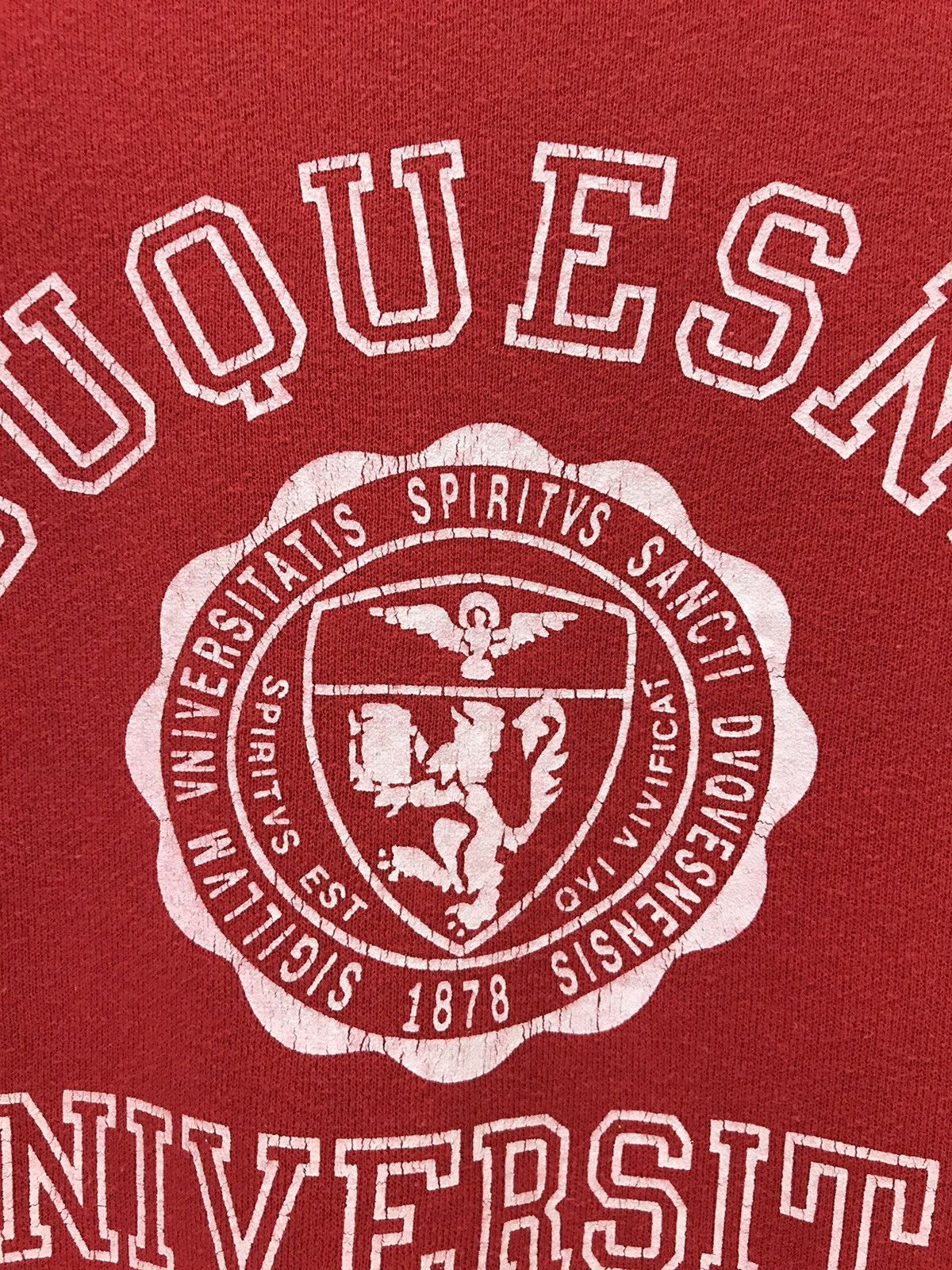 Vintage Vintage DUQUESNE University College Sweatshirt Size US S / EU 44-46 / 1 - 4 Thumbnail