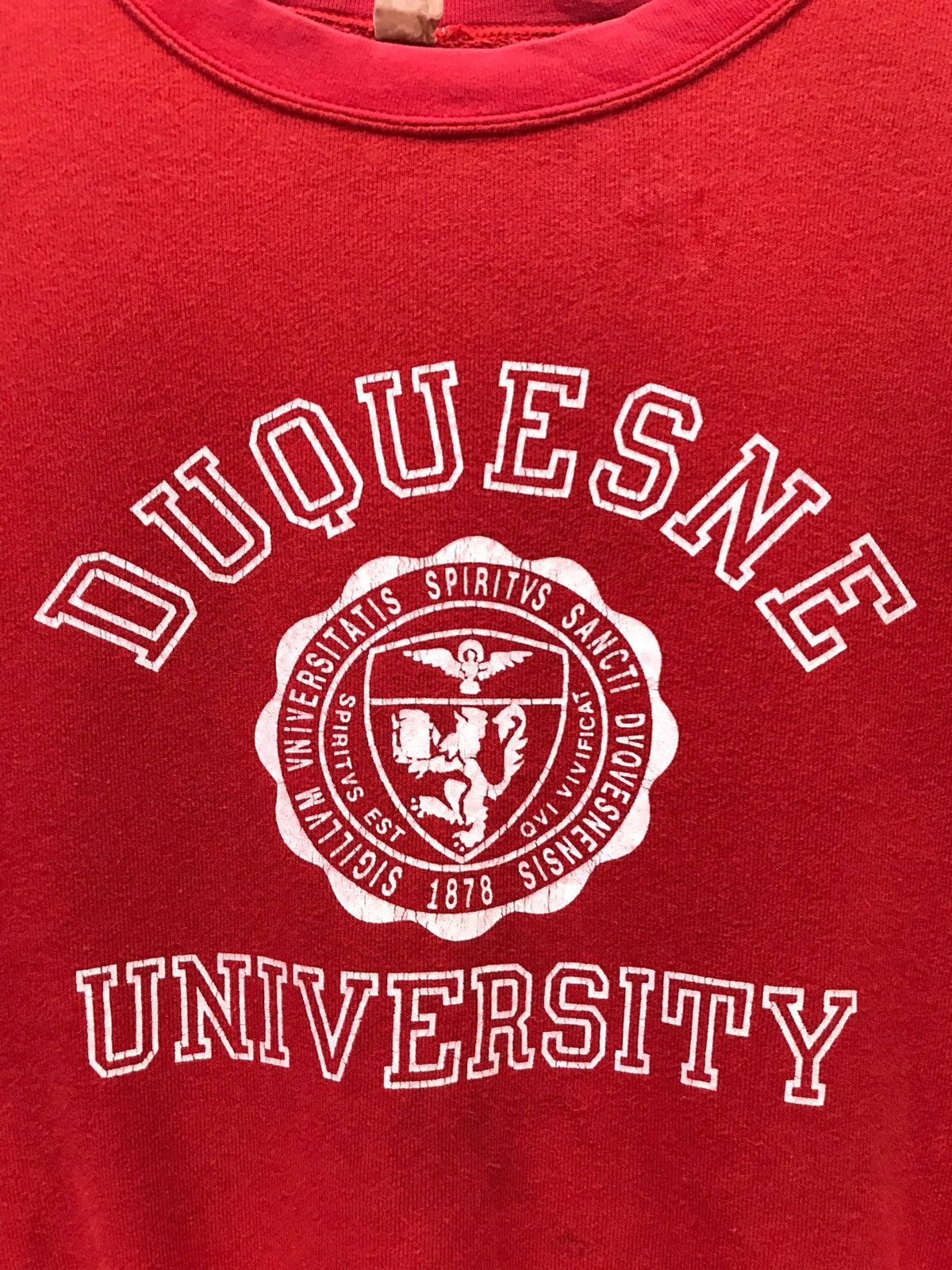 Vintage Vintage DUQUESNE University College Sweatshirt Size US S / EU 44-46 / 1 - 3 Thumbnail