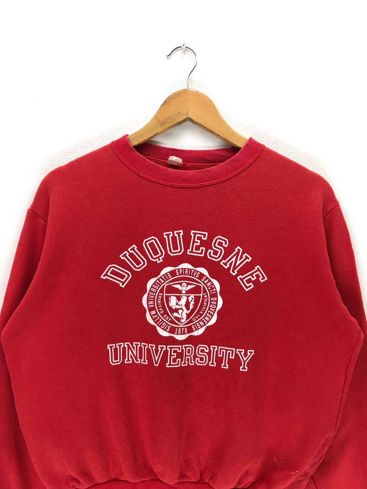 Vintage Vintage DUQUESNE University College Sweatshirt Size US S / EU 44-46 / 1 - 2 Thumbnail