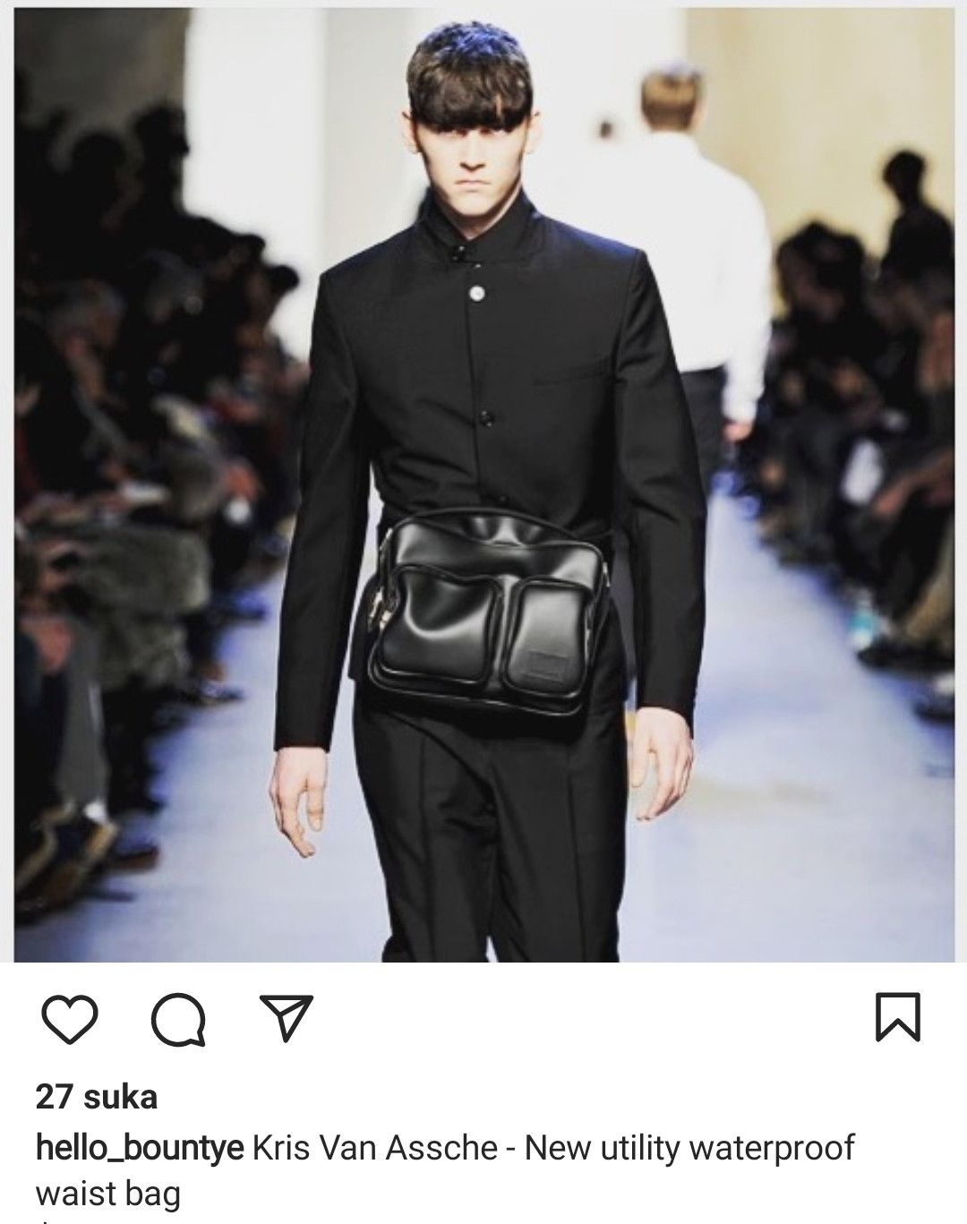 Kris Van Assche Kris Van Assche Waist Bag Nice Pouch Pocket Design Size ONE SIZE - 16 Thumbnail