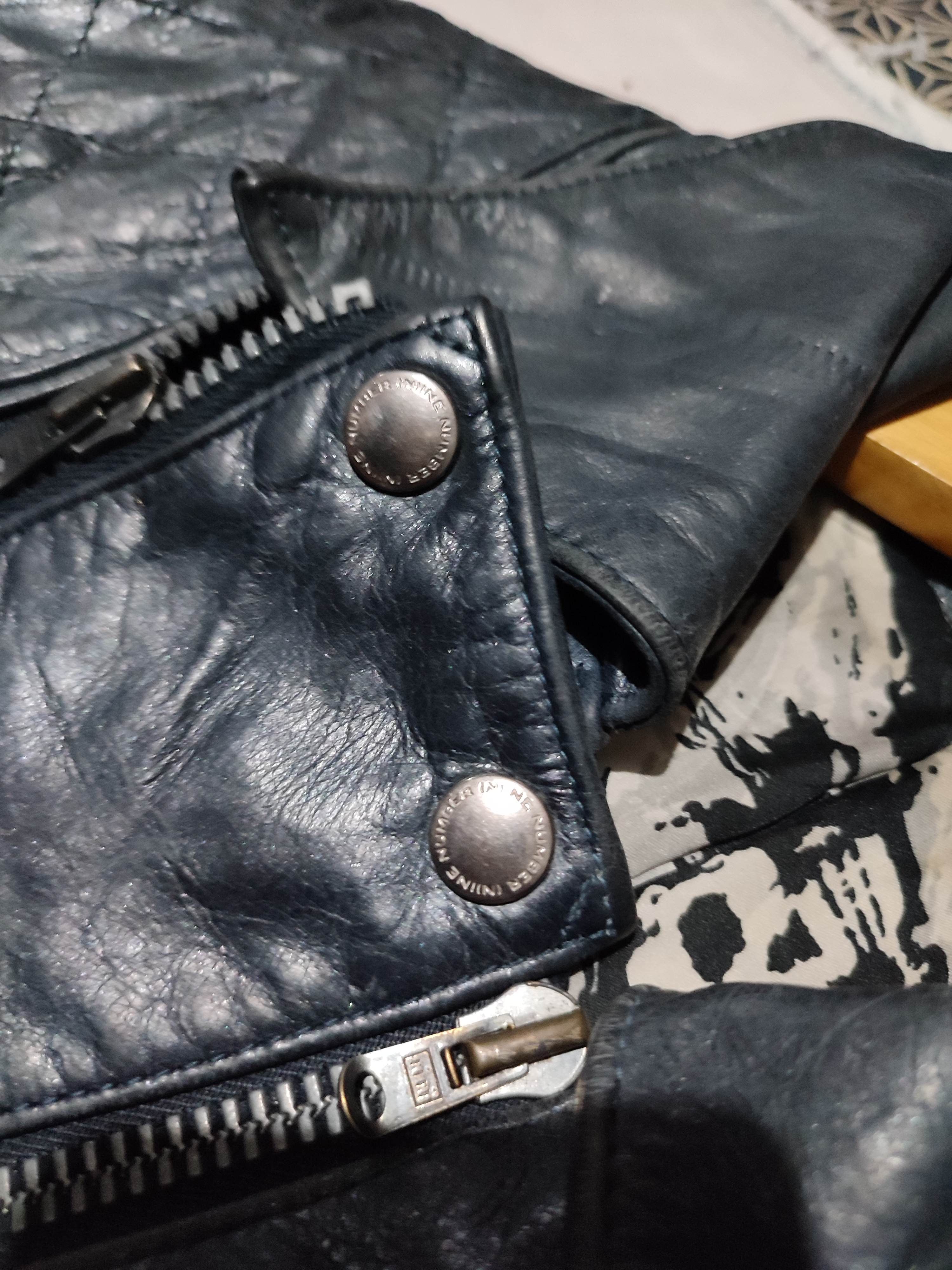 Number (N)ine Archives Number Nine SS01 Cow hide Leather Jacket Size US S / EU 44-46 / 1 - 5 Thumbnail