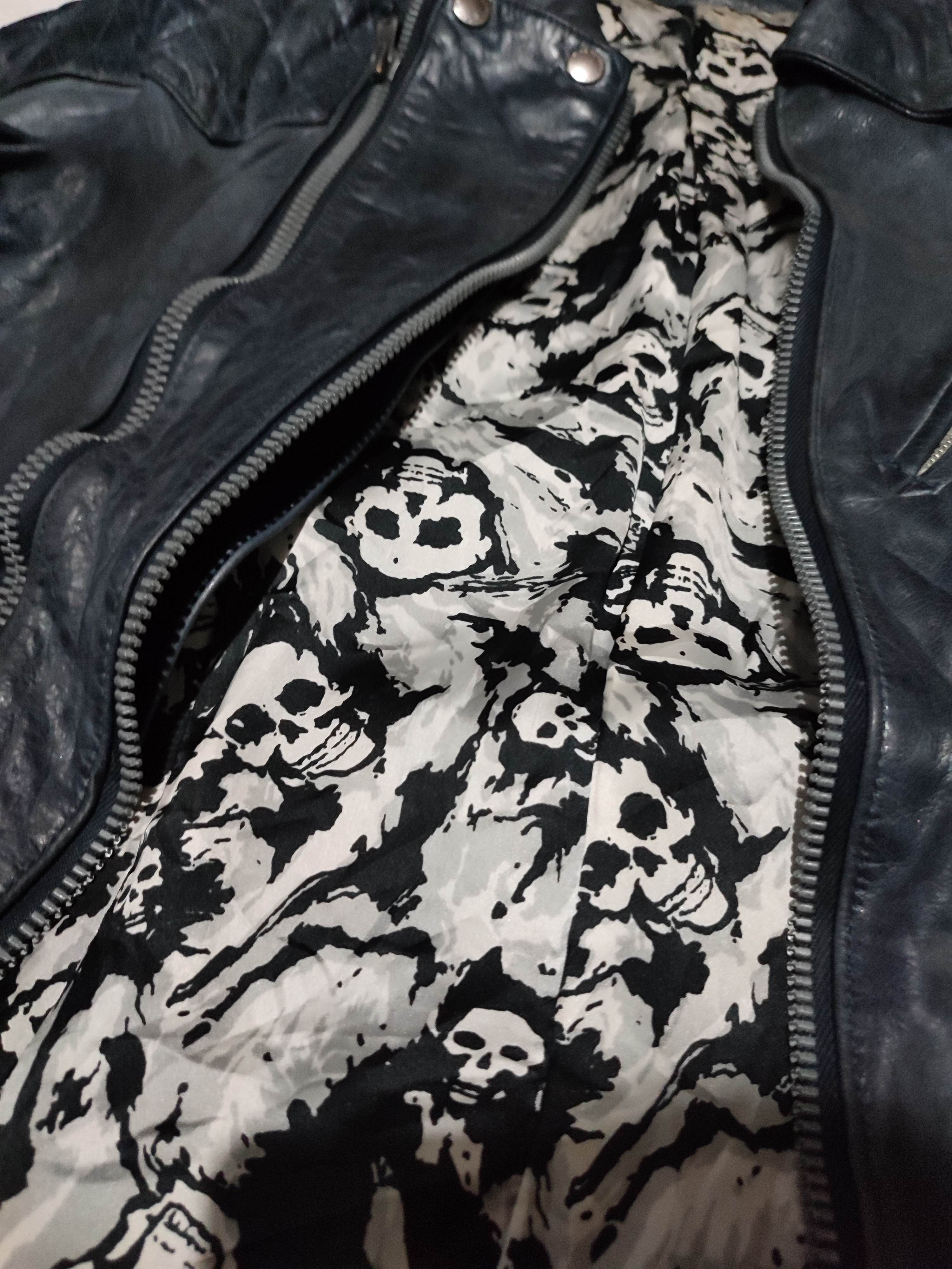 Number (N)ine Archives Number Nine SS01 Cow hide Leather Jacket Size US S / EU 44-46 / 1 - 9 Thumbnail