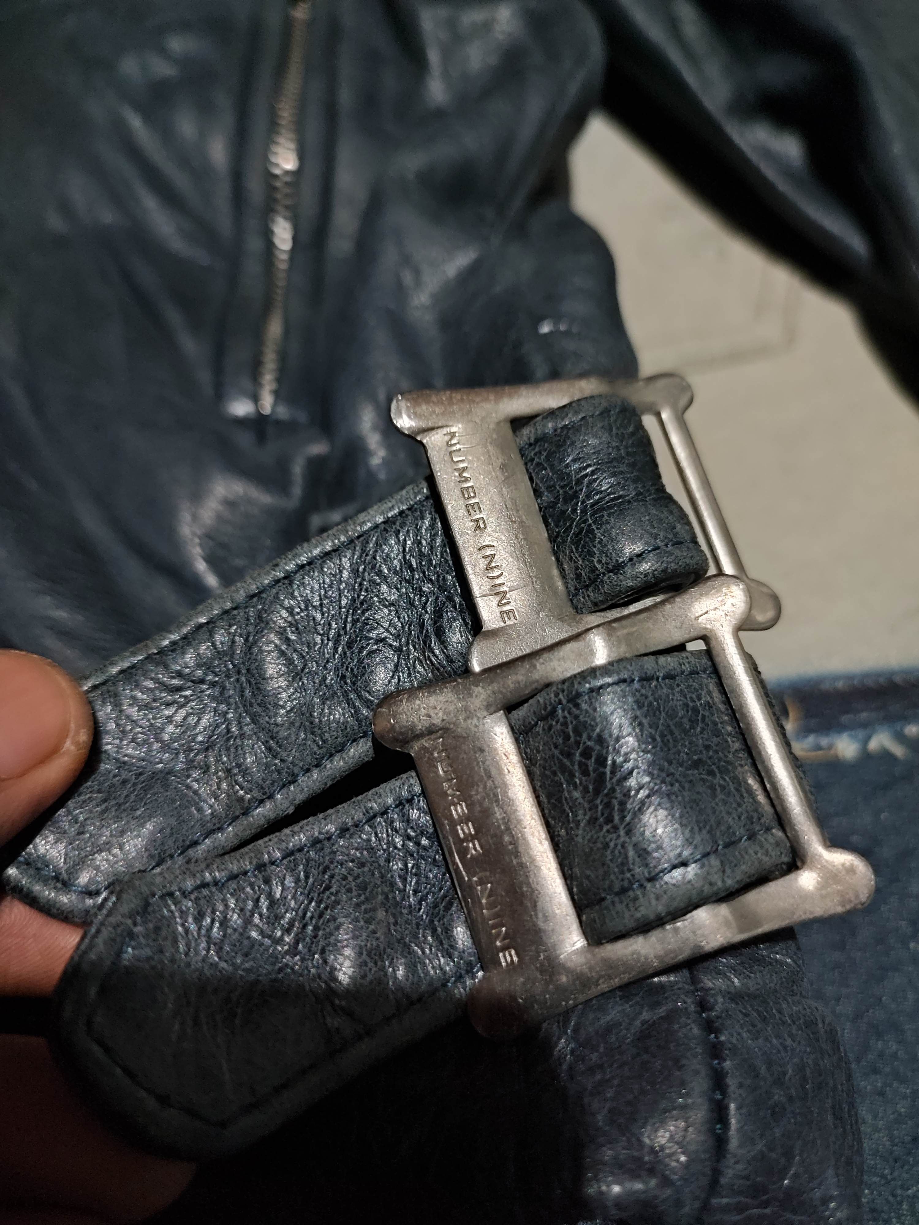 Number (N)ine Archives Number Nine SS01 Cow hide Leather Jacket Size US S / EU 44-46 / 1 - 3 Thumbnail