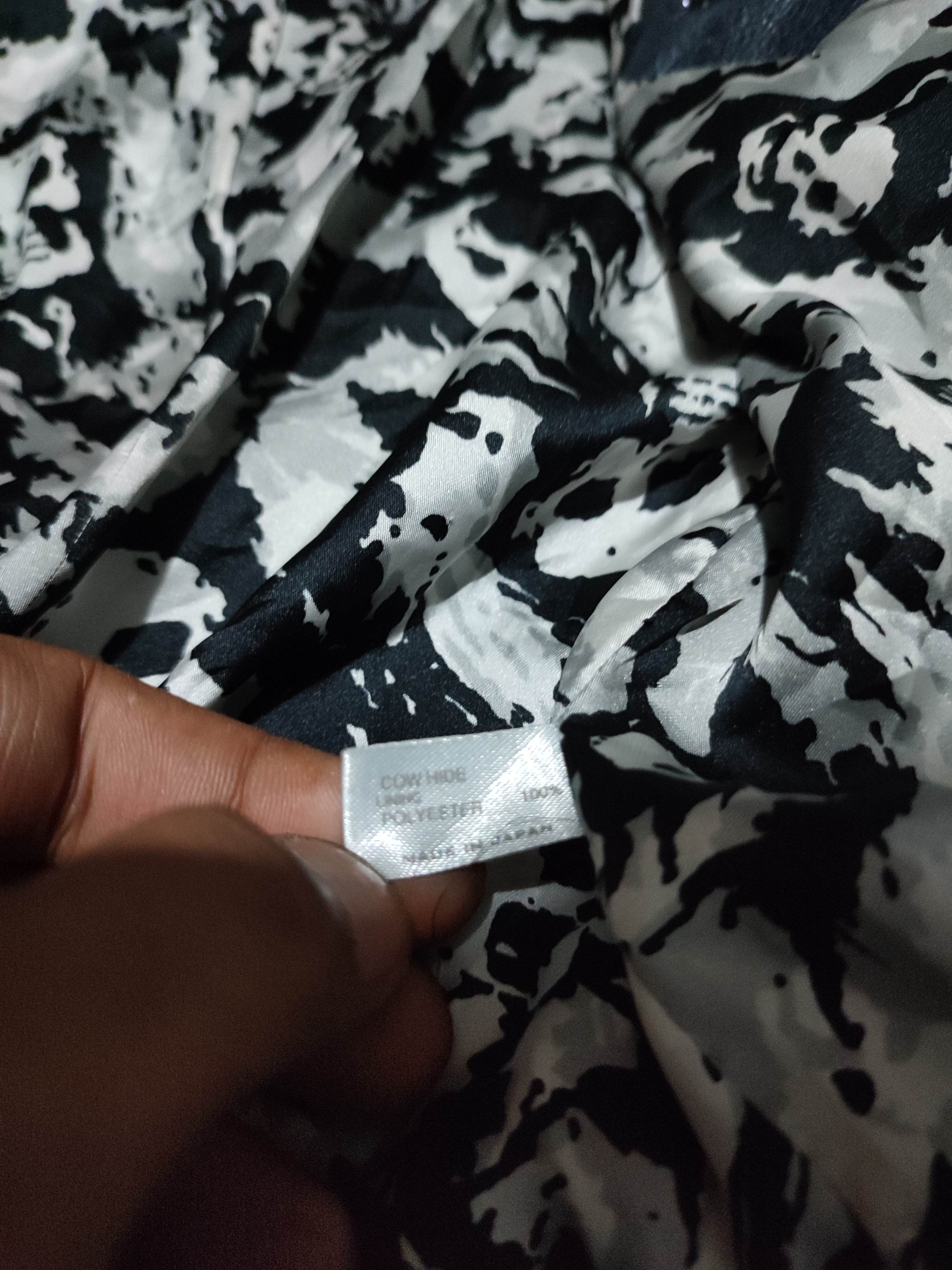 Number (N)ine Archives Number Nine SS01 Cow hide Leather Jacket Size US S / EU 44-46 / 1 - 12 Thumbnail