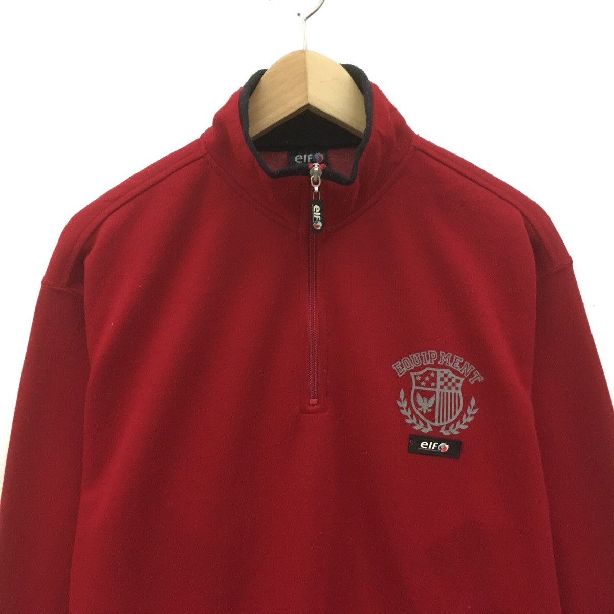 Sports Specialties × Vintage Vintage Elf Half Zip Sweatshirt Biglogo Size US M / EU 48-50 / 2 - 2 Thumbnail