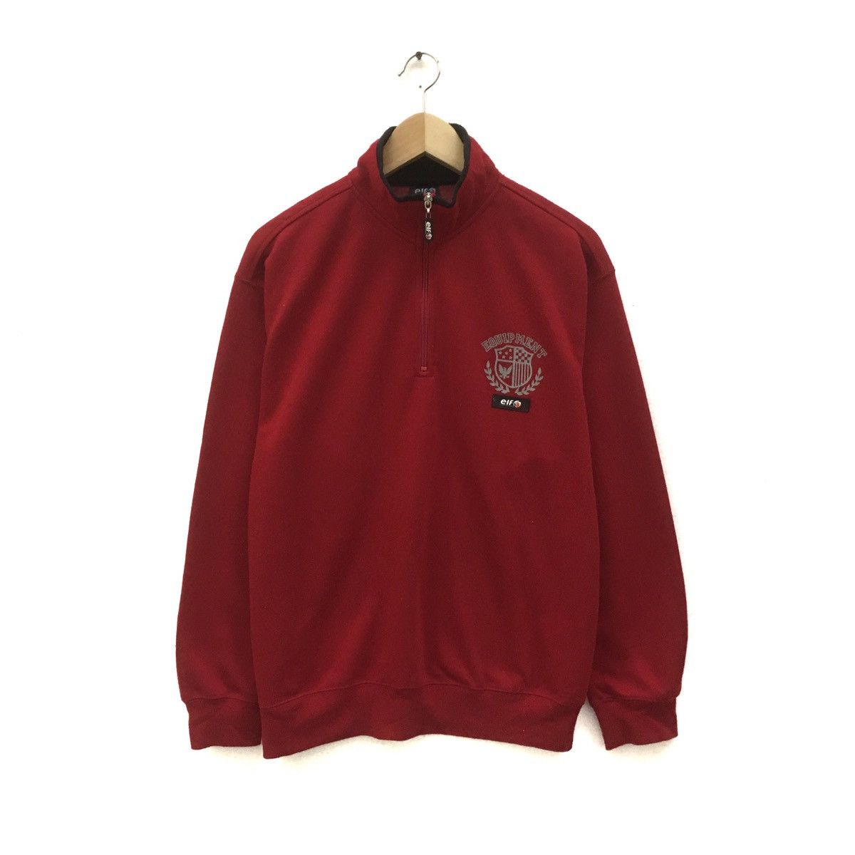 Sports Specialties × Vintage Vintage Elf Half Zip Sweatshirt Biglogo Size US M / EU 48-50 / 2 - 1 Thumbnail