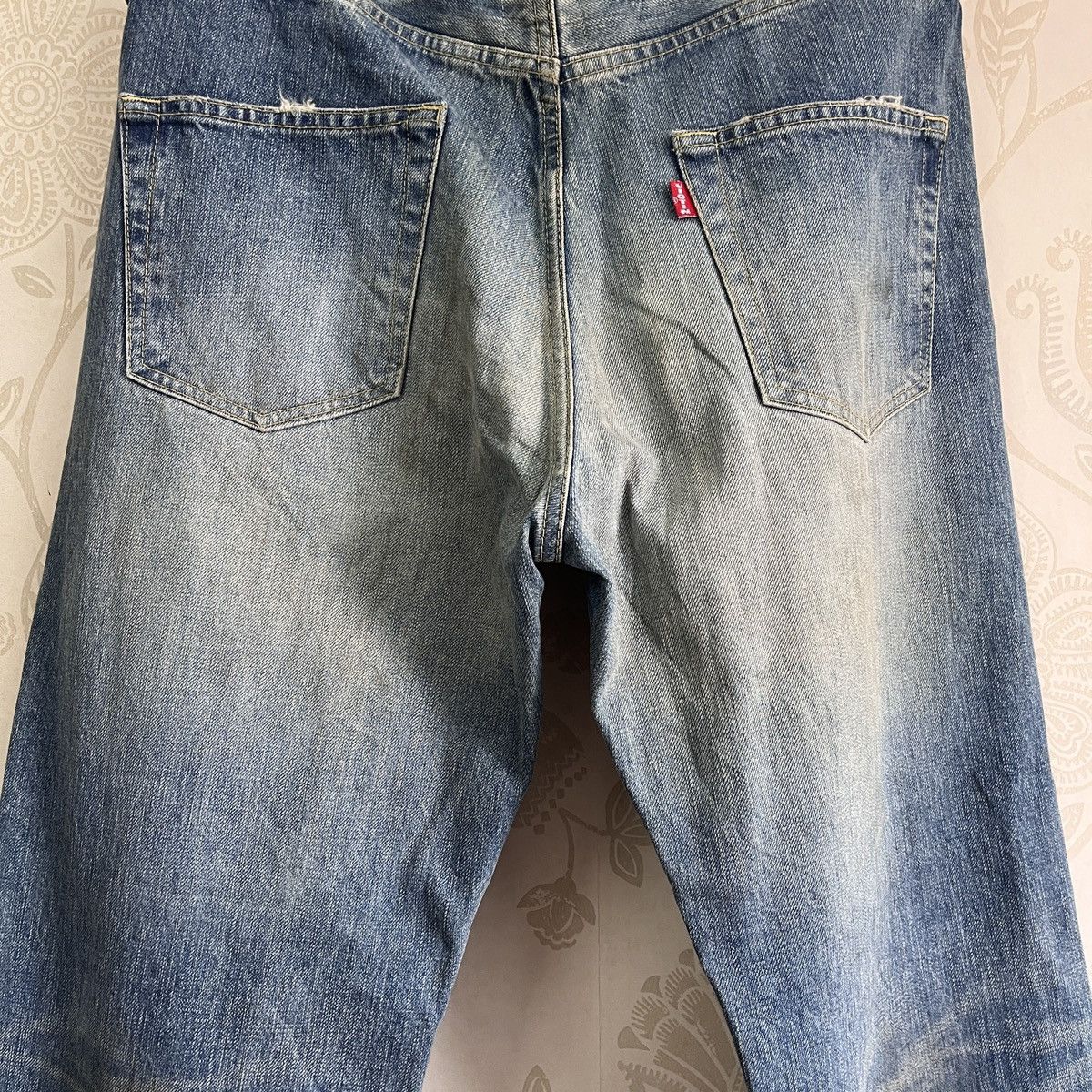 Fashion Victim Vintage Fashion Victim Denim Japan Ripped Leg Size US 34 / EU 50 - 14 Thumbnail