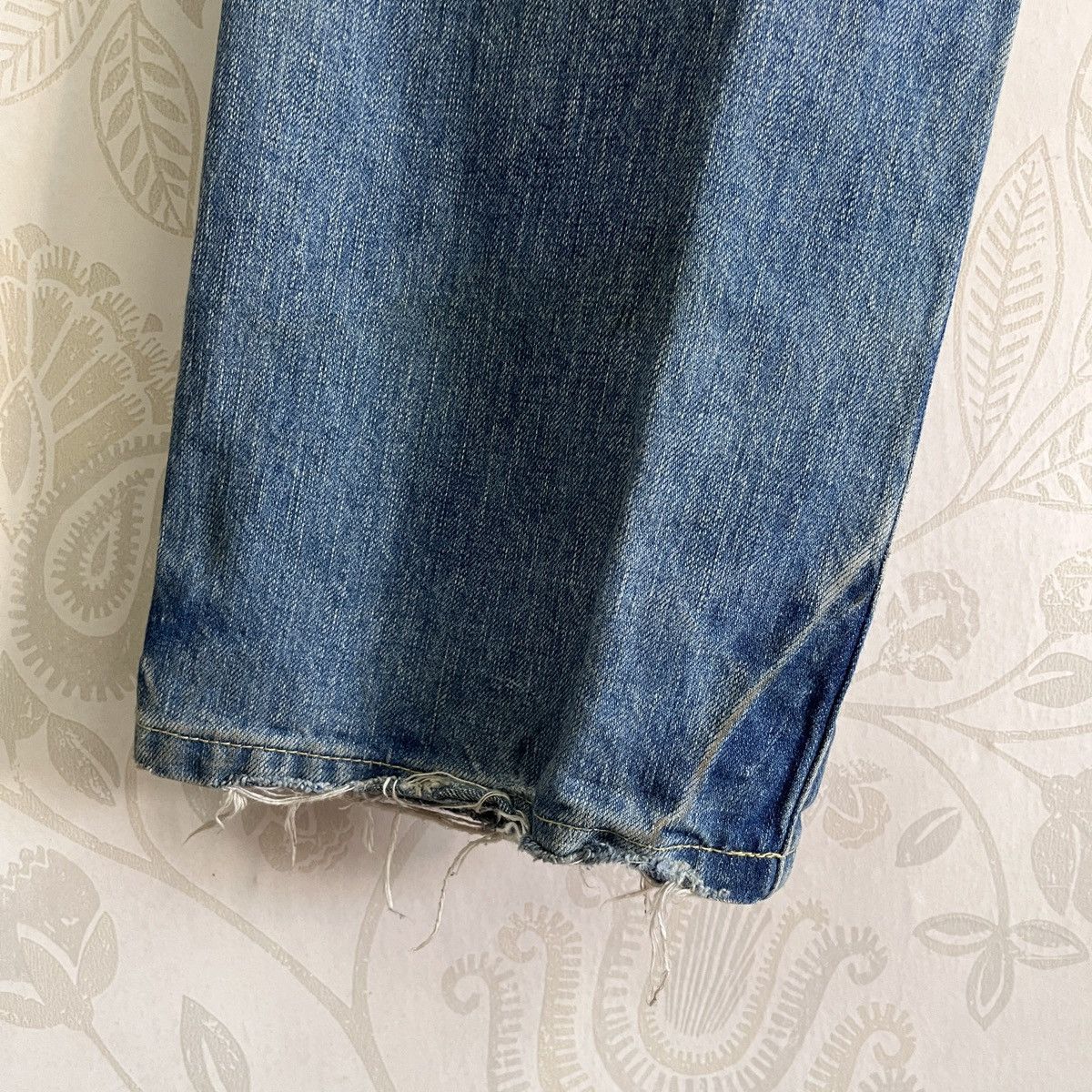 Fashion Victim Vintage Fashion Victim Denim Japan Ripped Leg Size US 34 / EU 50 - 17 Thumbnail