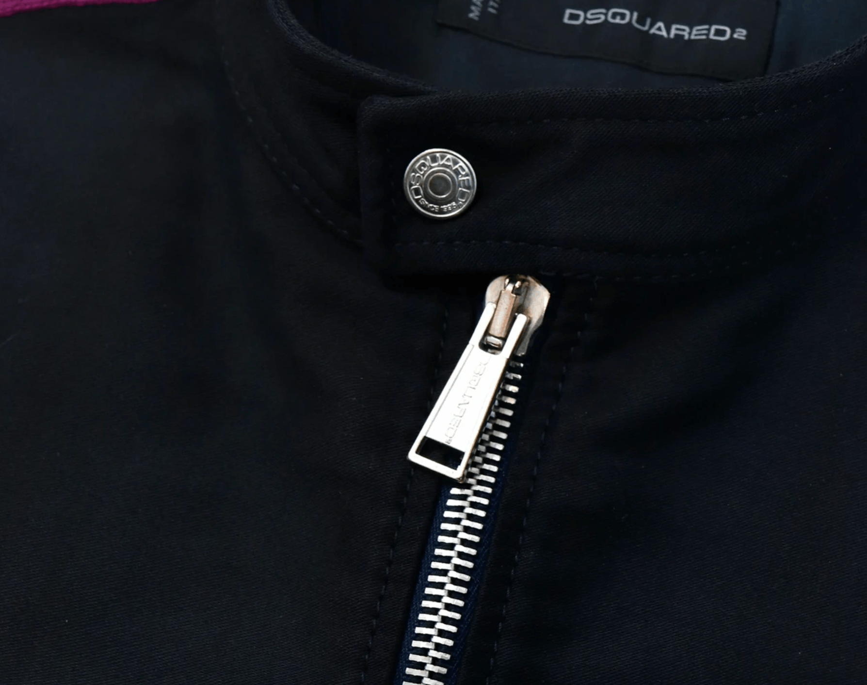 Dsquared2 Biker Zippers out Cotton Pilot Jacket Size US L / EU 52-54 / 3 - 4 Thumbnail