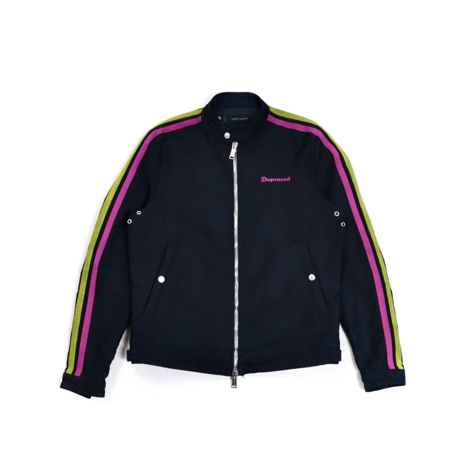 Dsquared2 Biker Zippers out Cotton Pilot Jacket Size US L / EU 52-54 / 3 - 1 Thumbnail